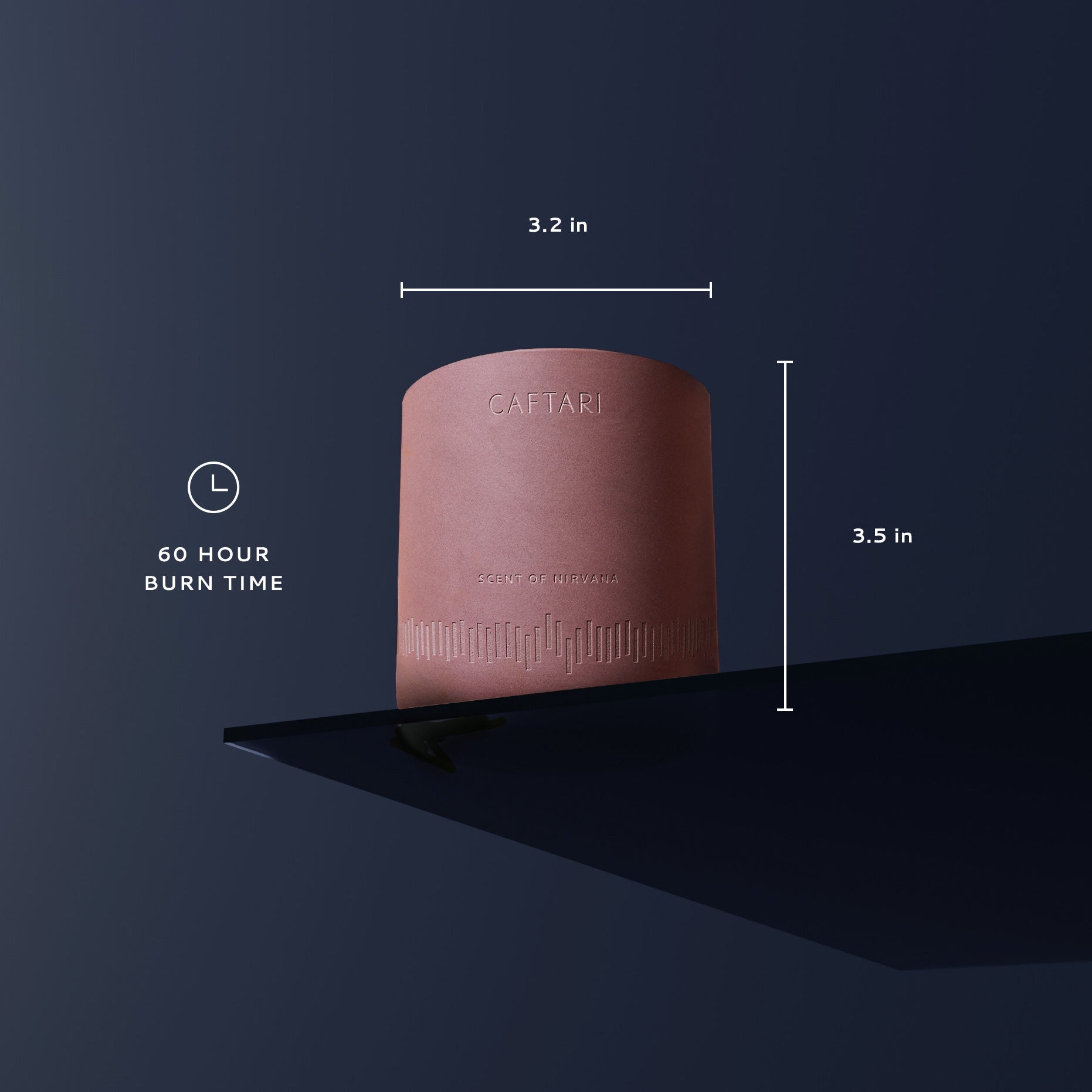 Scent of Nirvana (Meditation Candle) Caftari