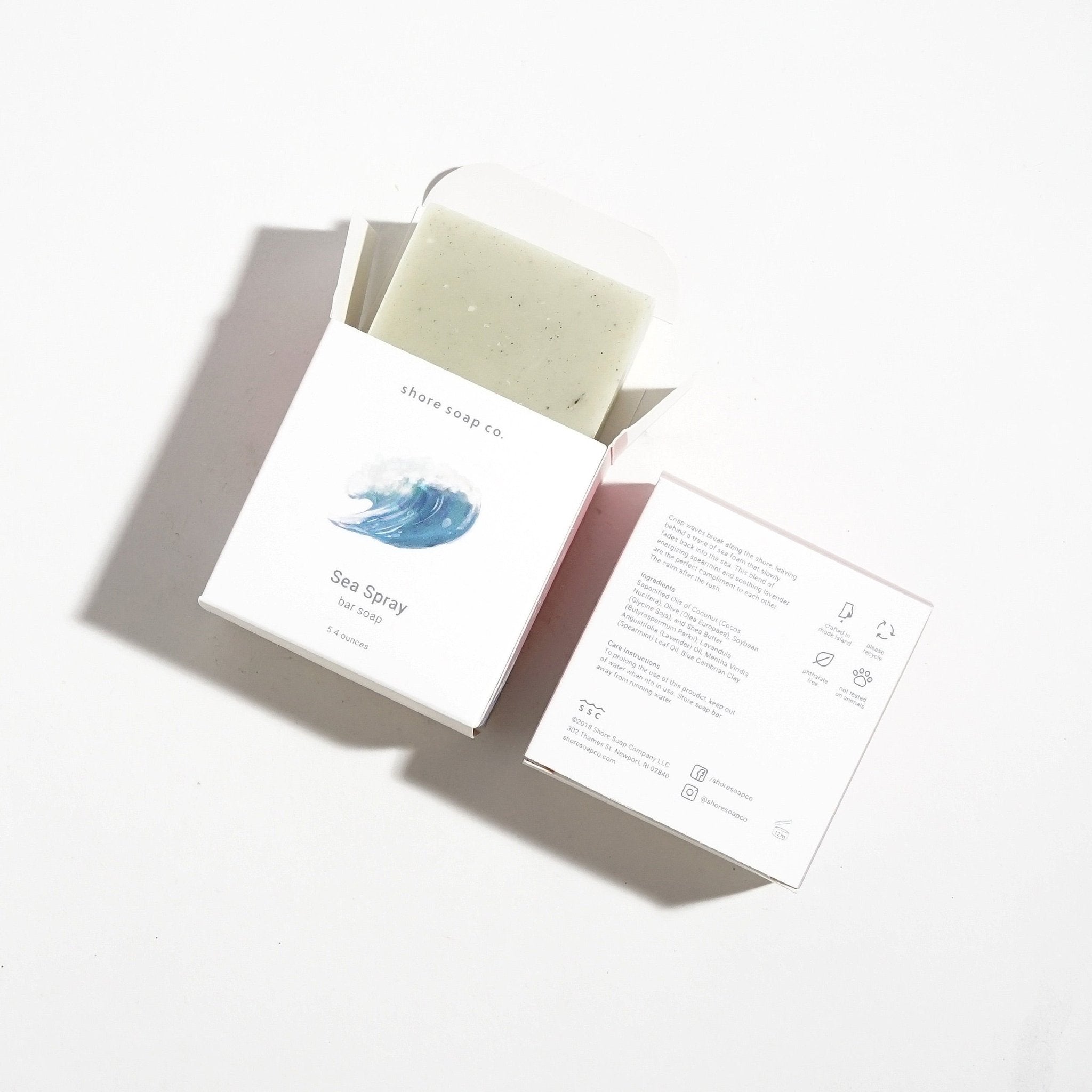 Sea Spray Bar Soap Shore Soap Co.