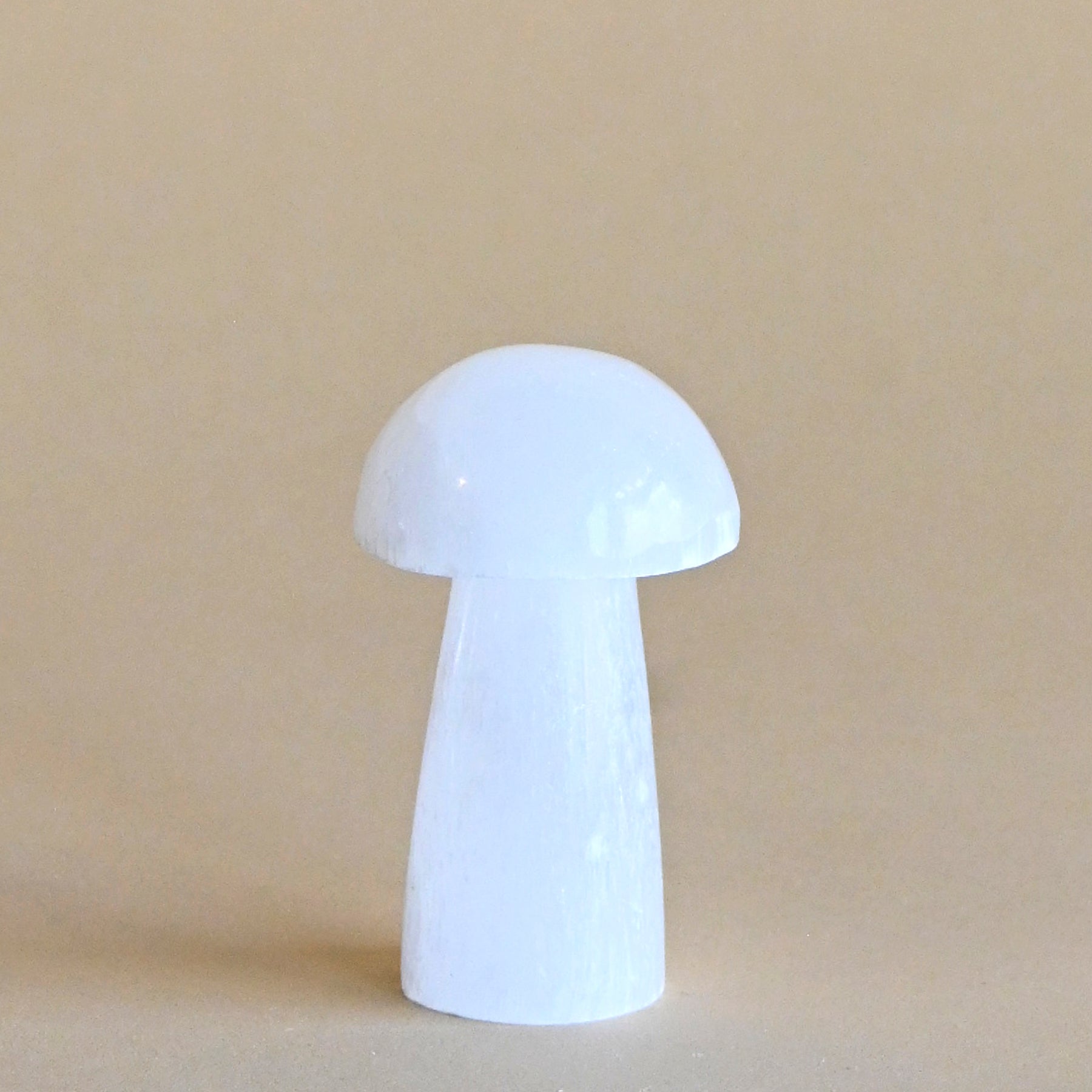 Selenite Mushroom CRYSTALS.COM