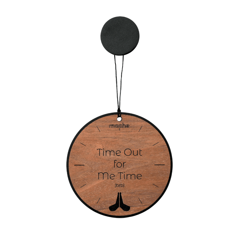 Self Care Sign | Me Time Medallion Mache
