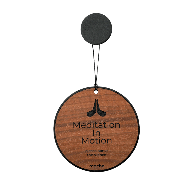 Self Care Sign | Meditation Medallion Mache
