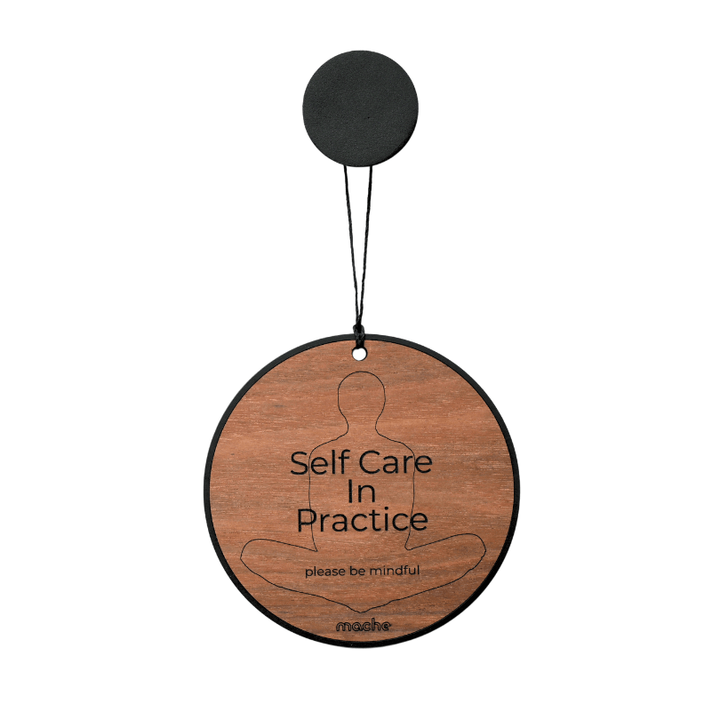 Self Care Sign | Self Care Medallion Mache