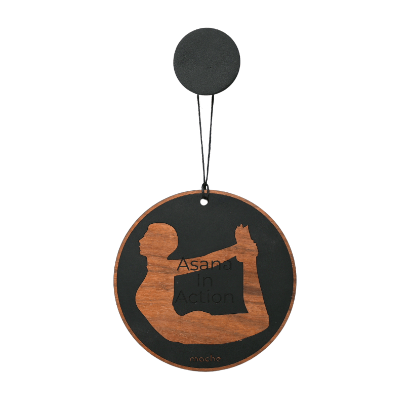 Self Care Sign | Yoga Medallion Mache