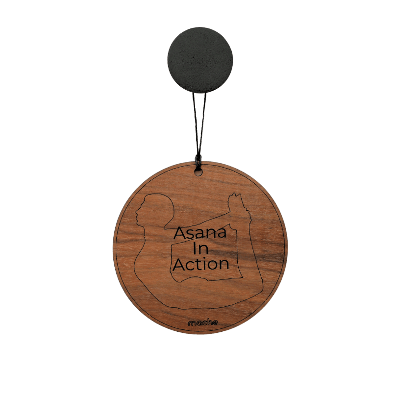 Self Care Sign | Yoga Medallion Mache