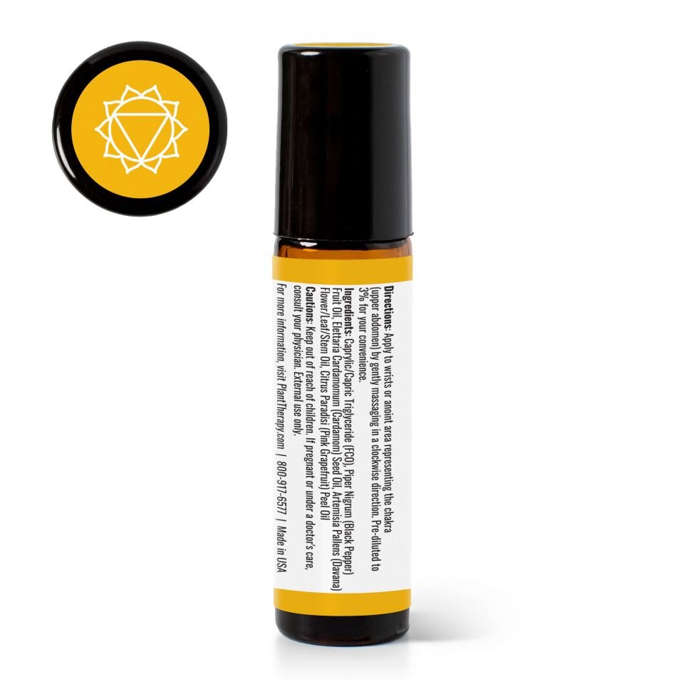 Self Manifestation (Solar Plexus Chakra) Essential Oil Pre - Diluted Roll - On Plant Therapy