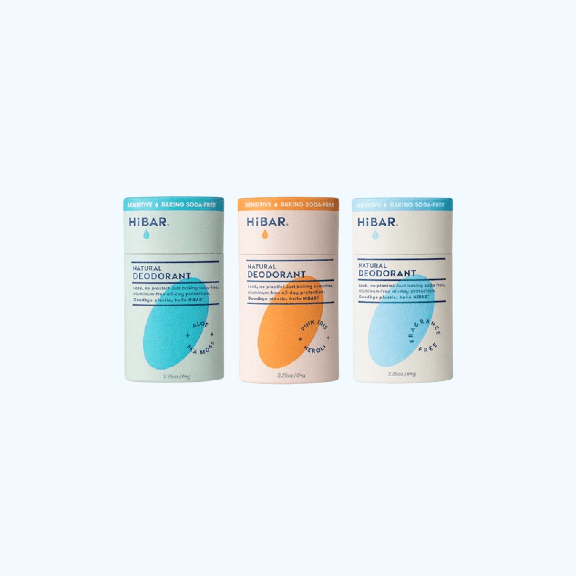 Sensitive Plastic - Free Deodorant HiBAR