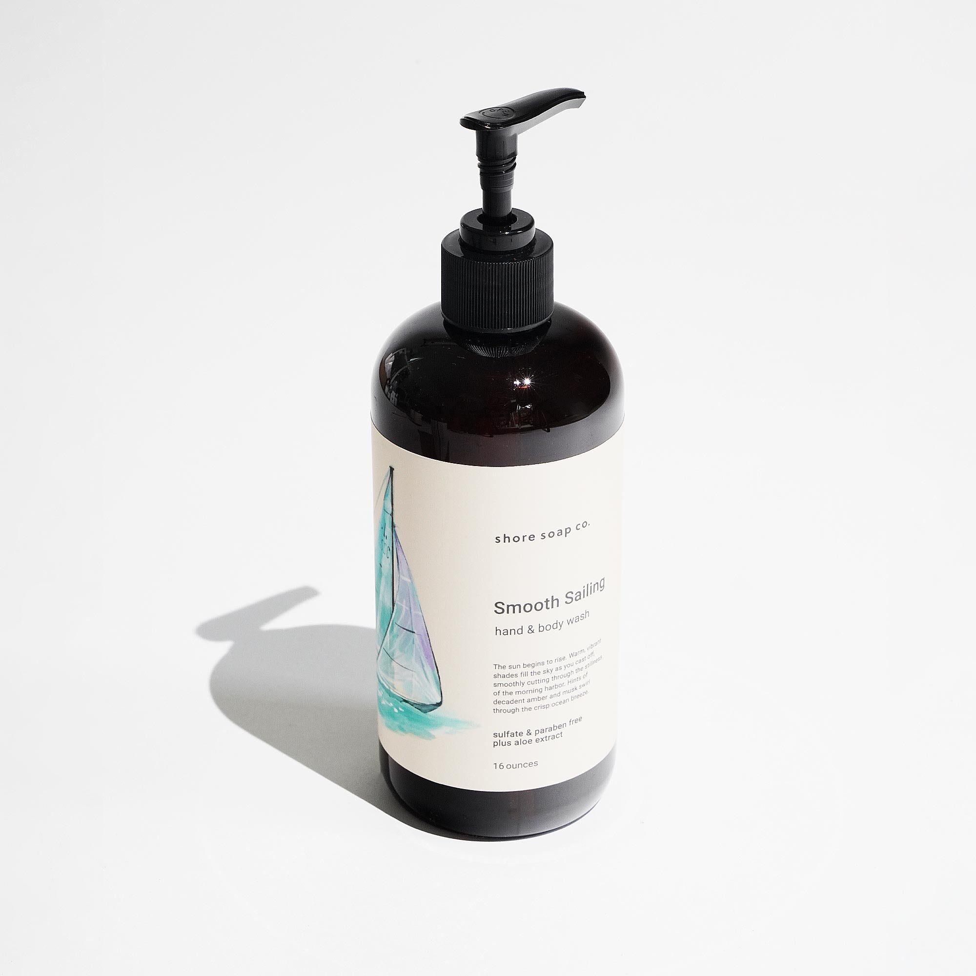 Smooth Sailing Hand & Body Wash (Amber) Shore Soap Co.