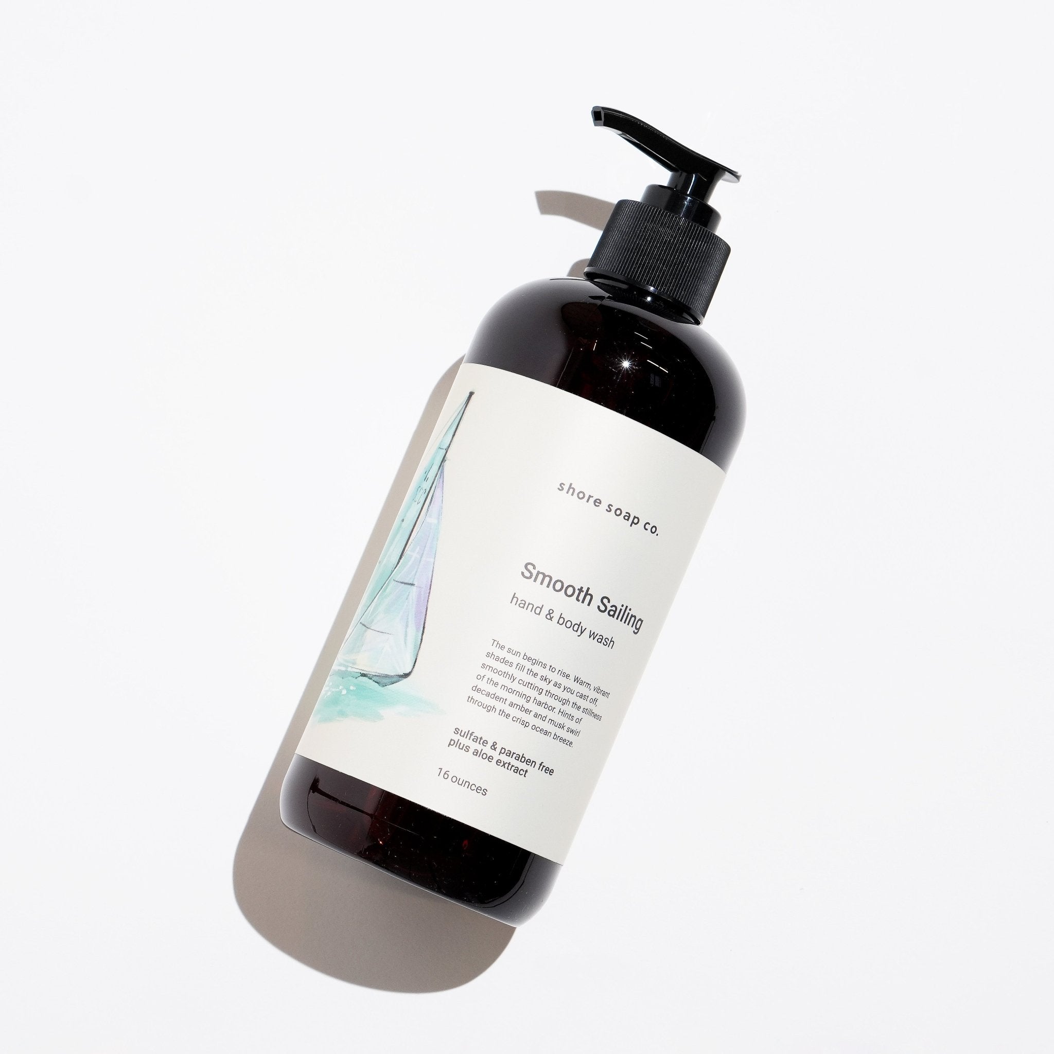 Smooth Sailing Hand & Body Wash (Amber) Shore Soap Co.
