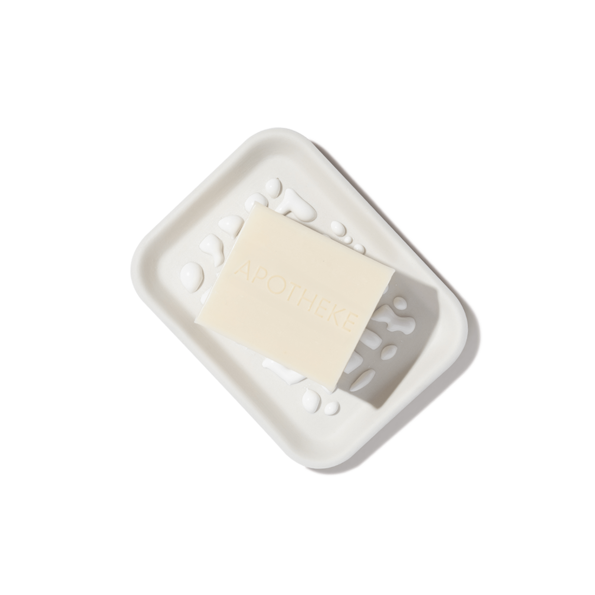 Soap Dish Bundle in Oyster Felt+Fat