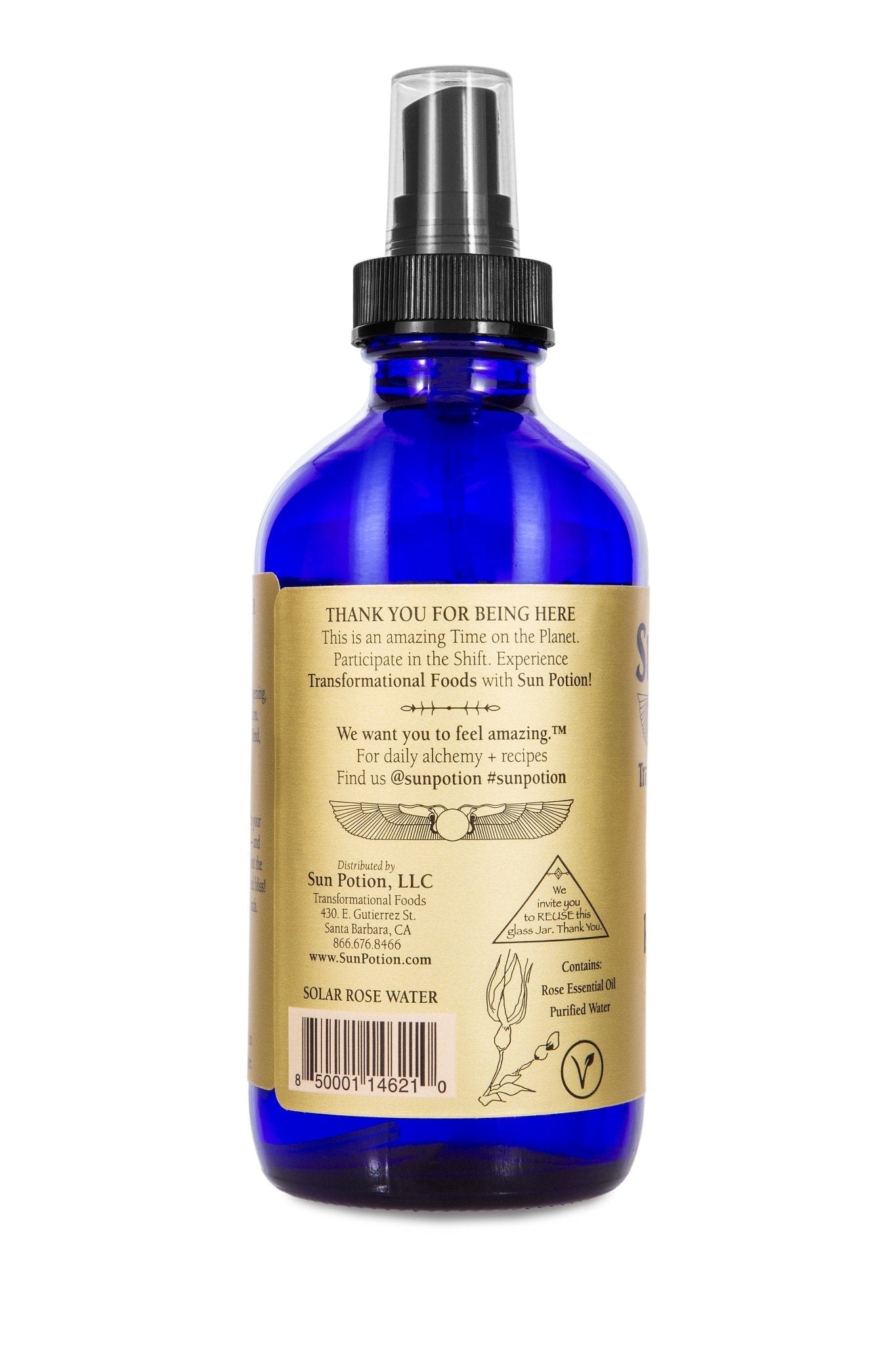 Solar Rose Water Sun Potion