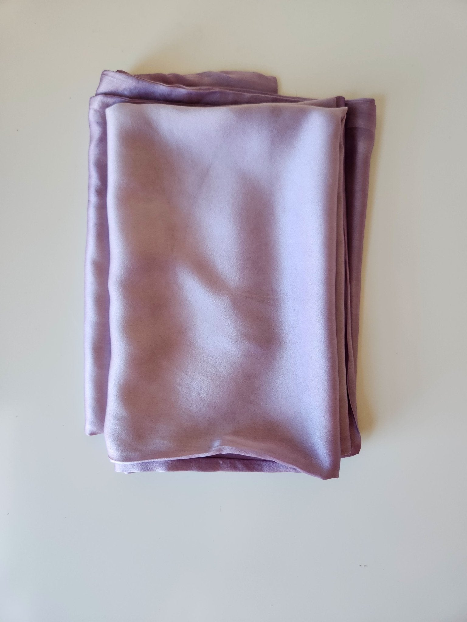 Solid Botanically Dyed Silk Pillowcase dyekween