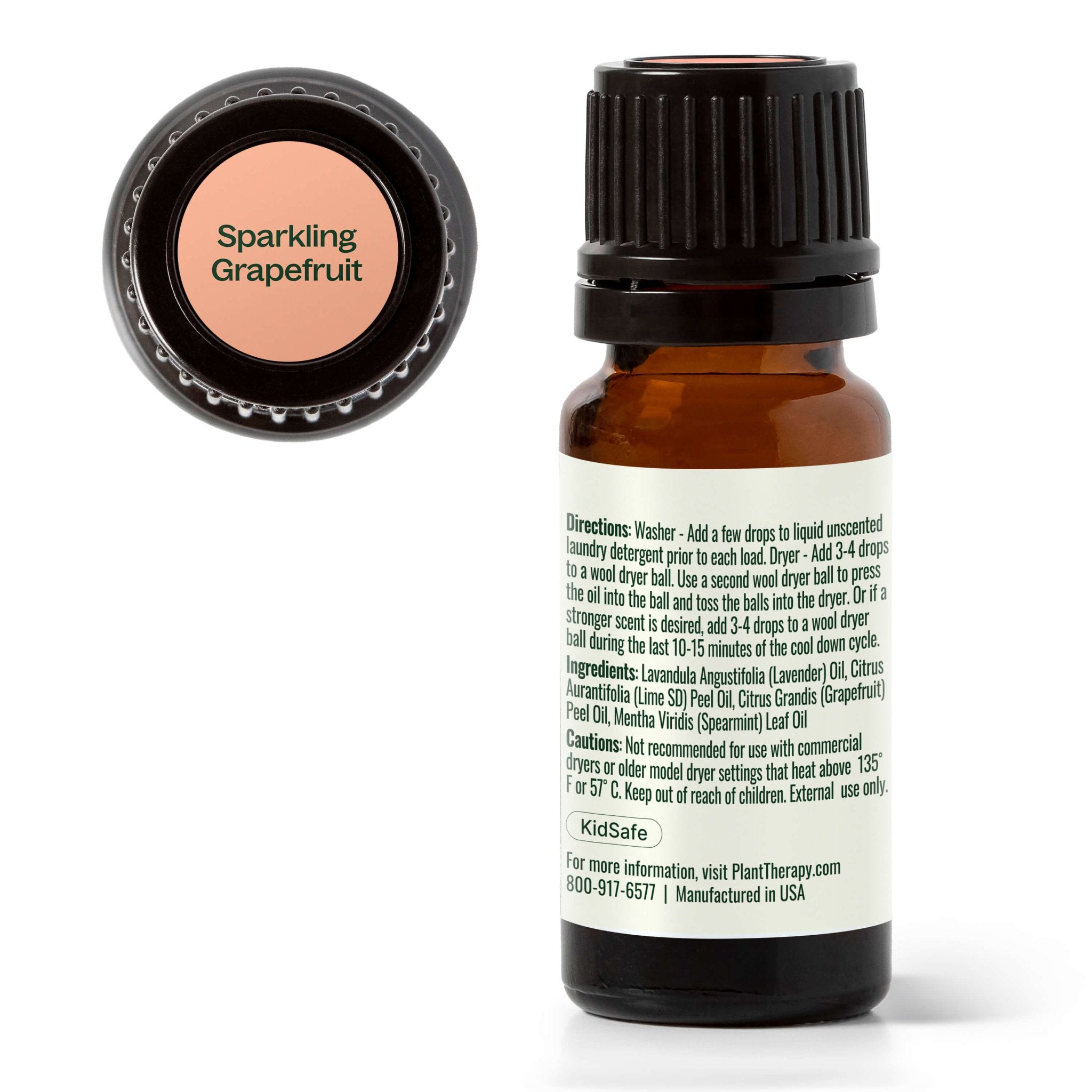 Sparkling Grapefruit Laundry Essential Oil Blend Plant Therapy