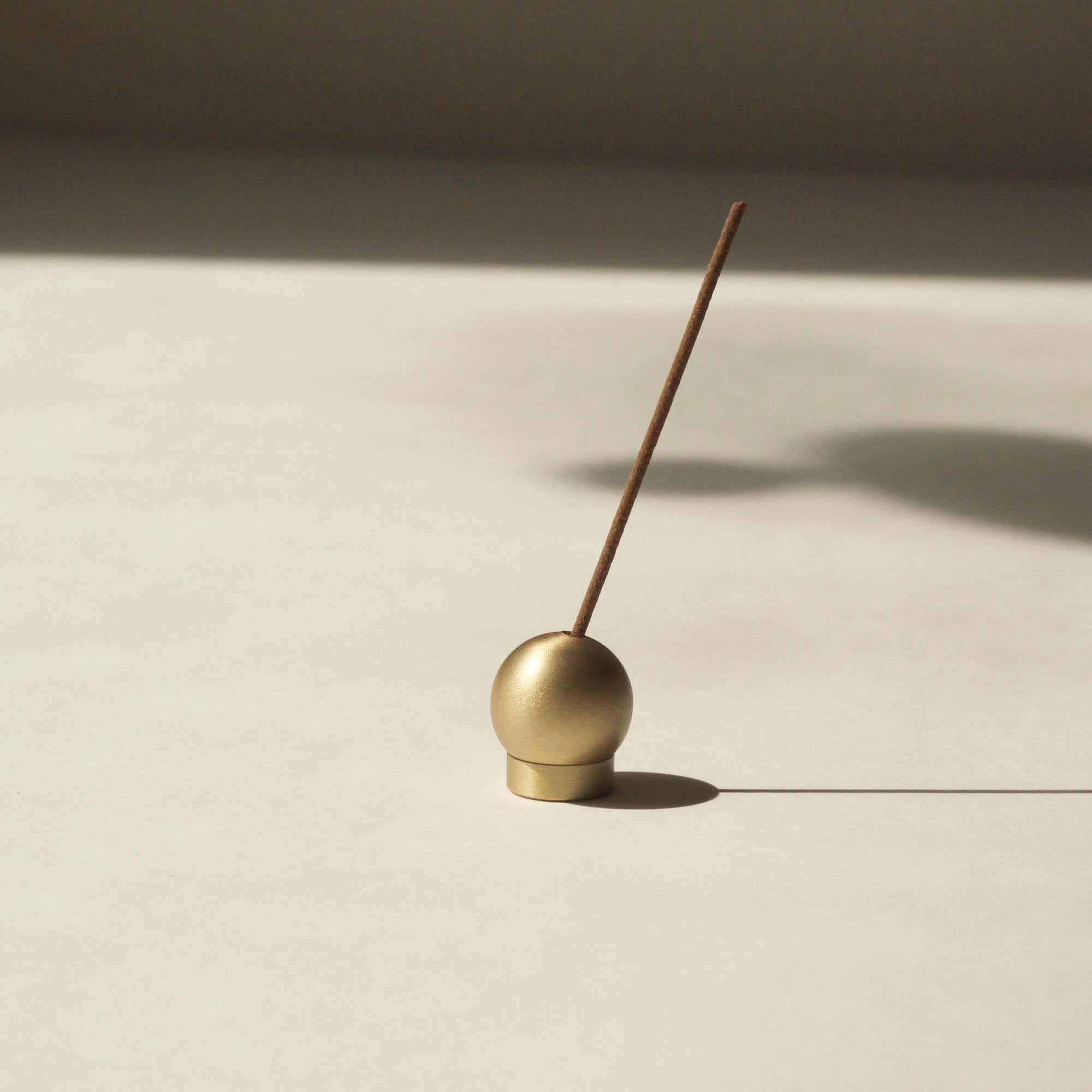 Sphere Brass Incense Holder CEDAR AND MYRRH
