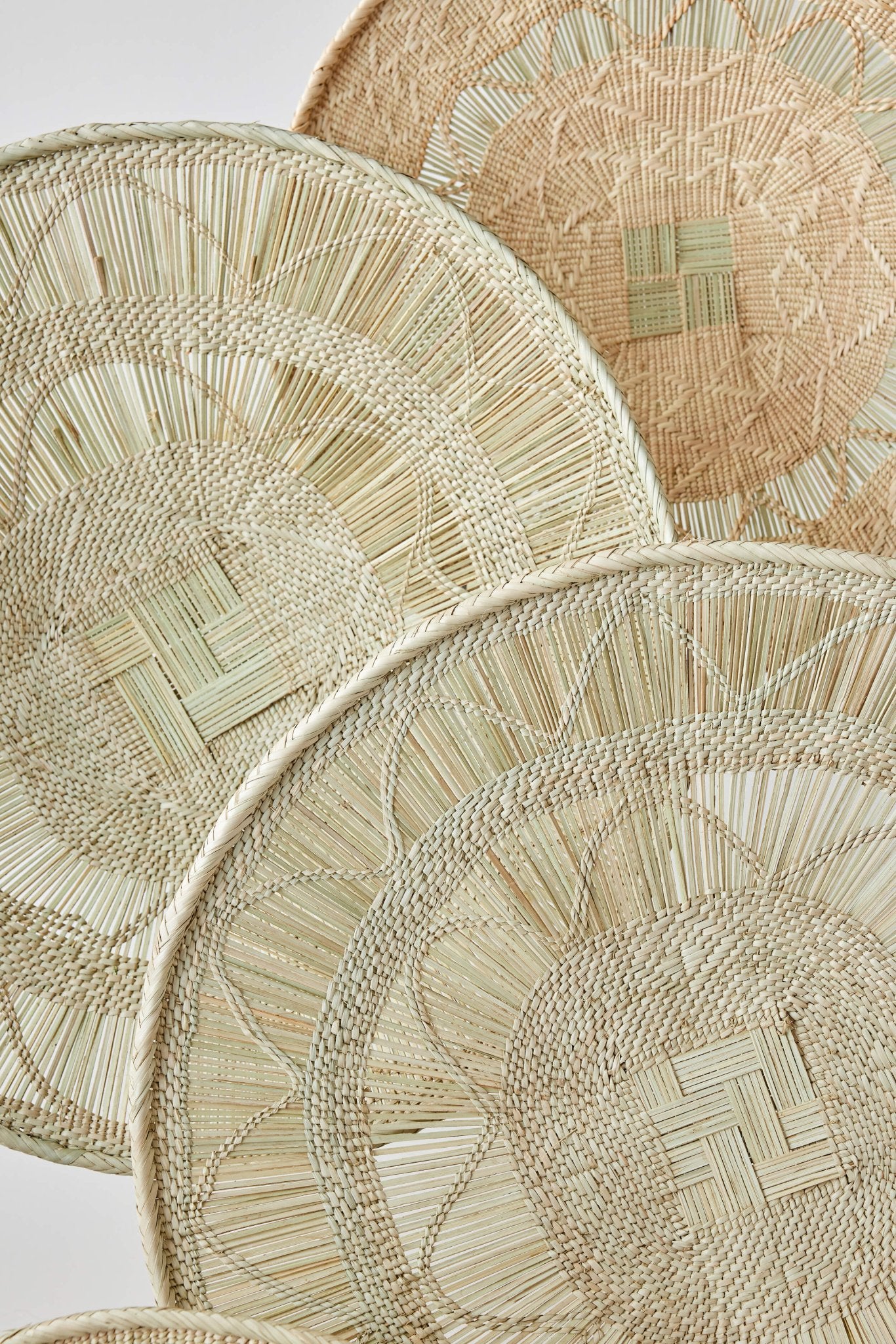 Statement Binga Lace Blonde Basket Kanju Interiors