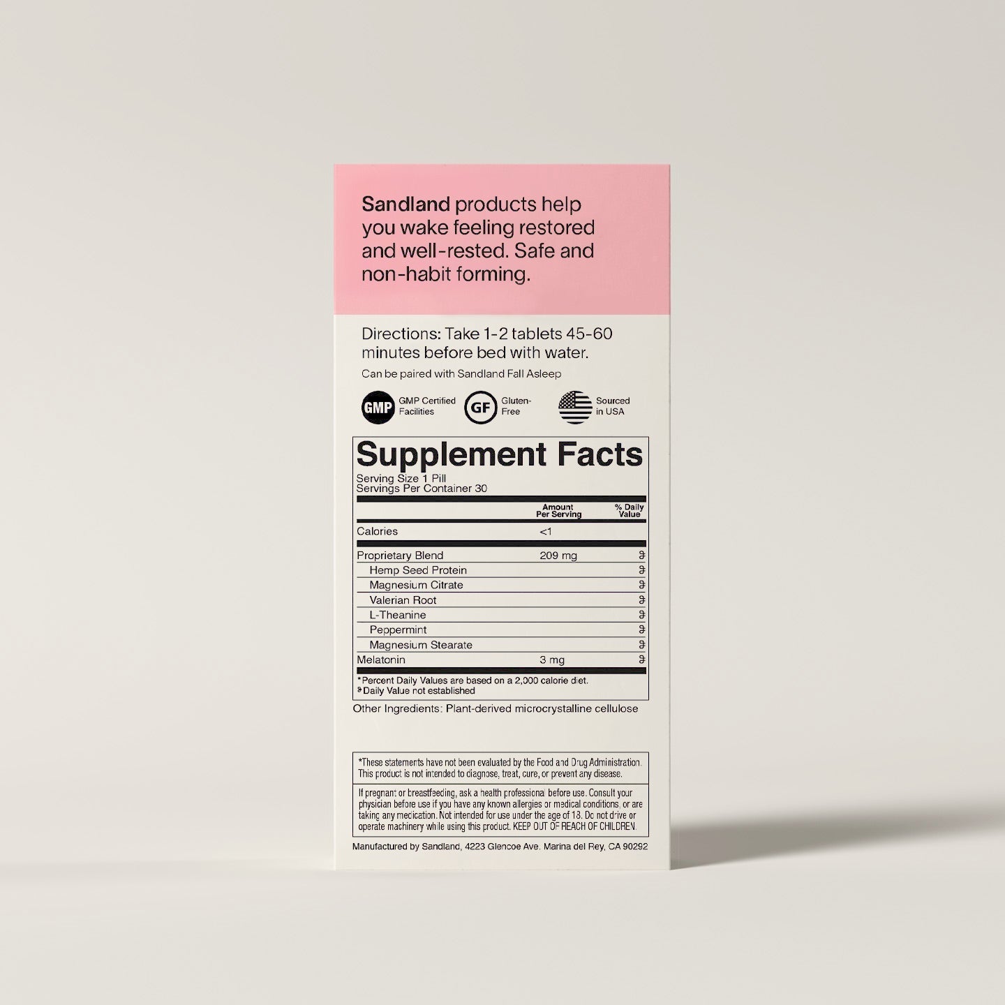 Stay Asleep with Melatonin Sandland Sleep