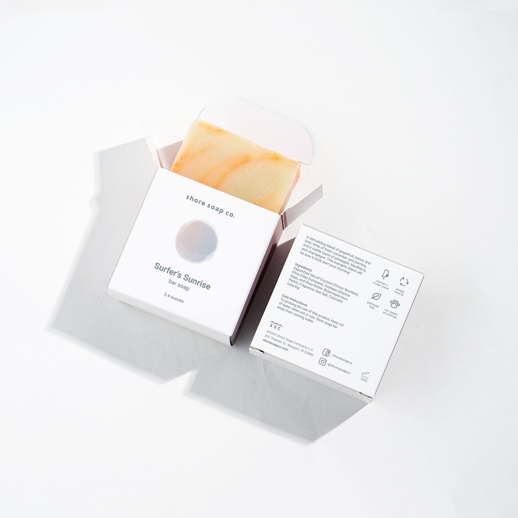 Surfer's Sunrise Bar Soap Shore Soap Co.