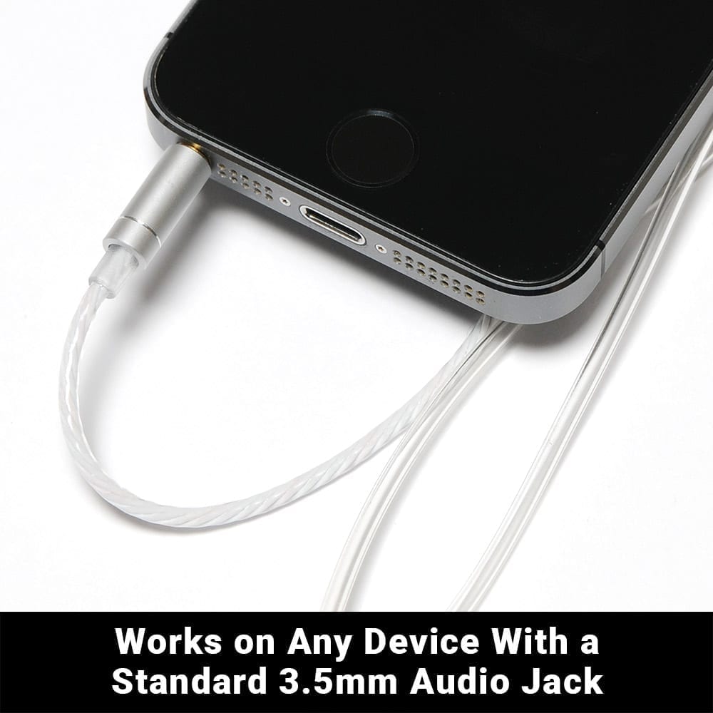 SYB Air Tubes -Best Anti Radiation Headphones  - EMF Free Headphones With Premium Audio Quality Shield Your Body