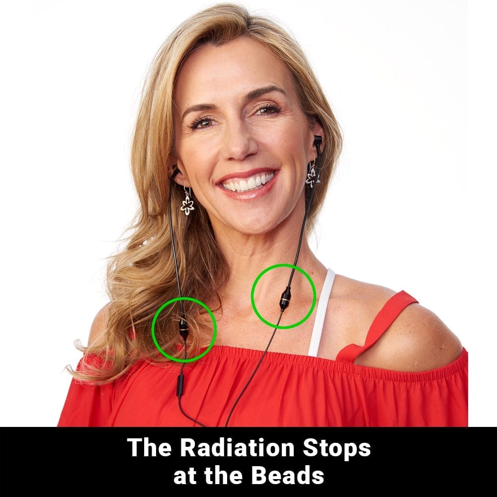 SYB Air Tubes -Best Anti Radiation Headphones  - EMF Free Headphones With Premium Audio Quality Shield Your Body