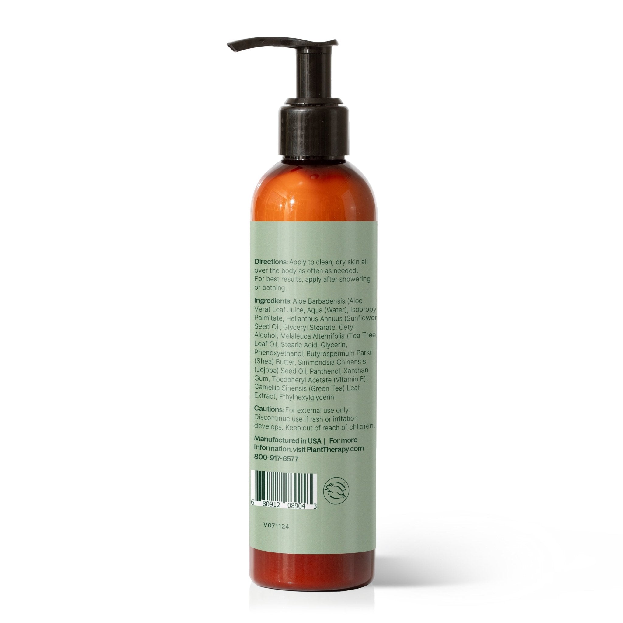 Tea Tree Body Lotion with Aloe and Shea Plant Therapy