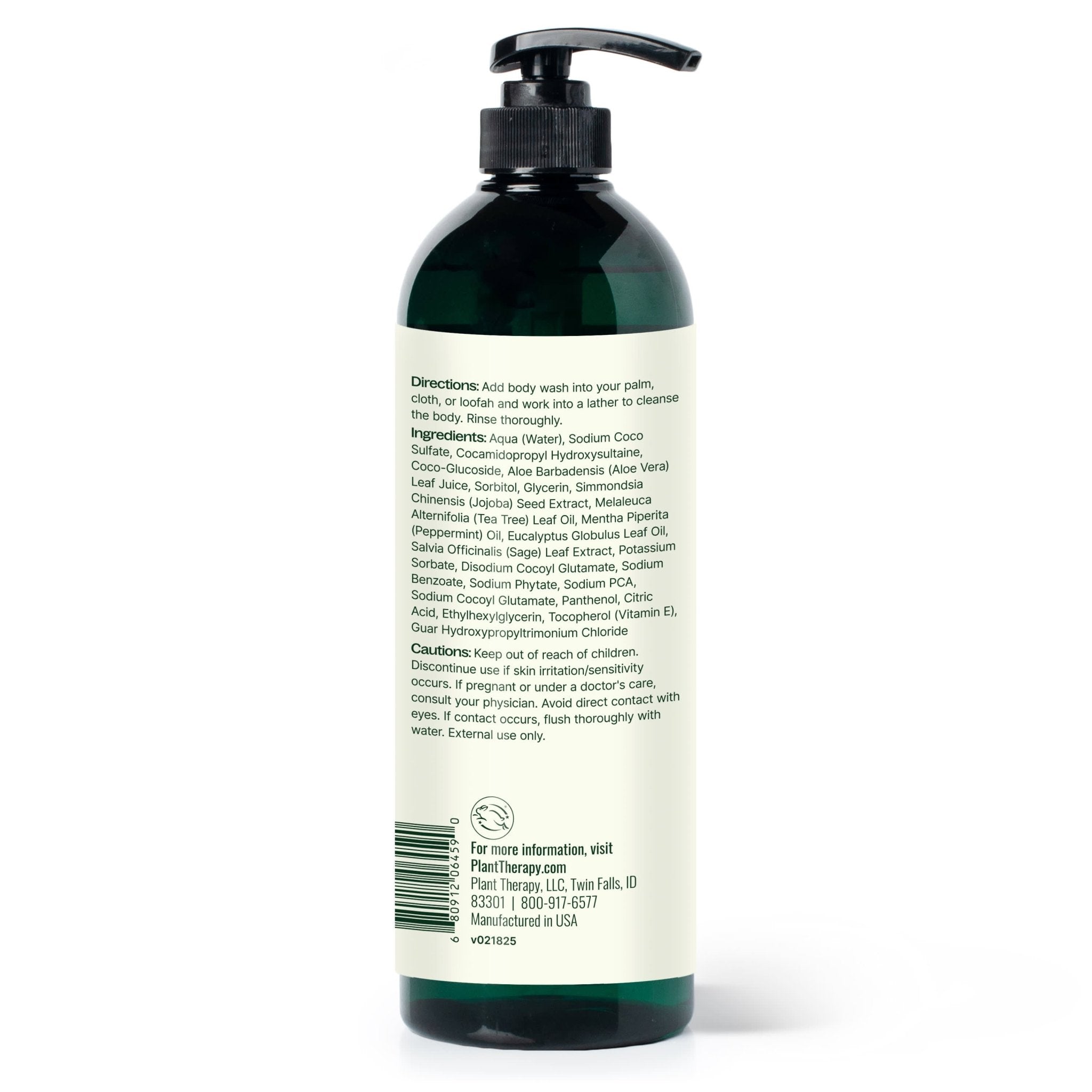 Tea Tree & Peppermint Body Wash Plant Therapy