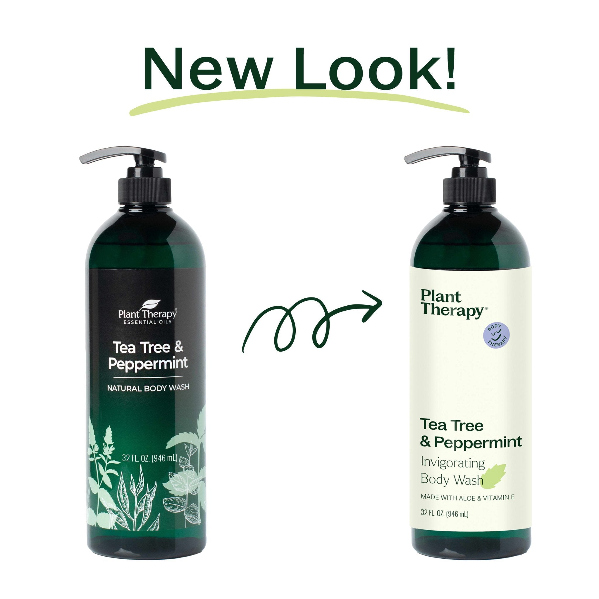 Tea Tree & Peppermint Body Wash Plant Therapy