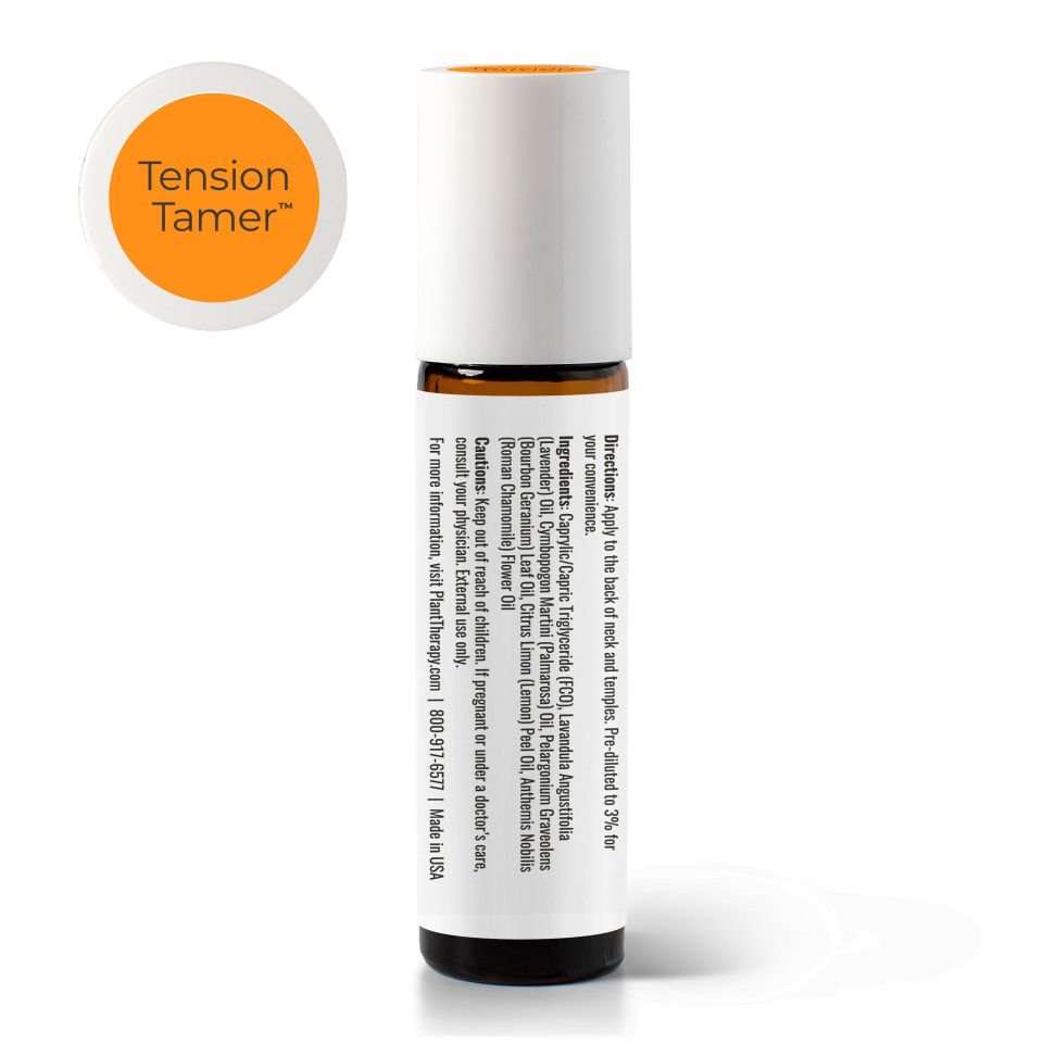 Tension Tamer KidSafe Essential Oil Pre - Diluted Roll - On Plant Therapy
