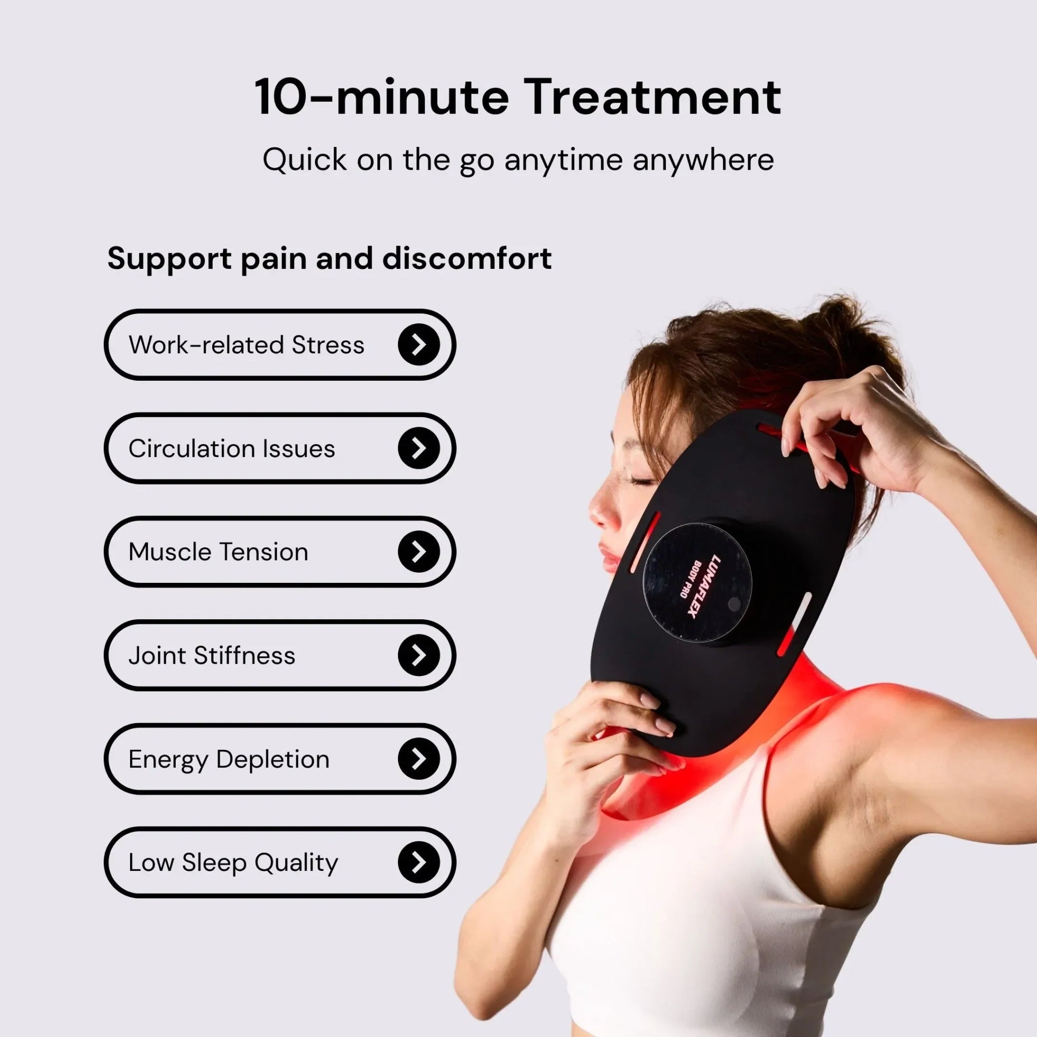The Body Pro Red Light and Infrared Therapy Wrap iReliev