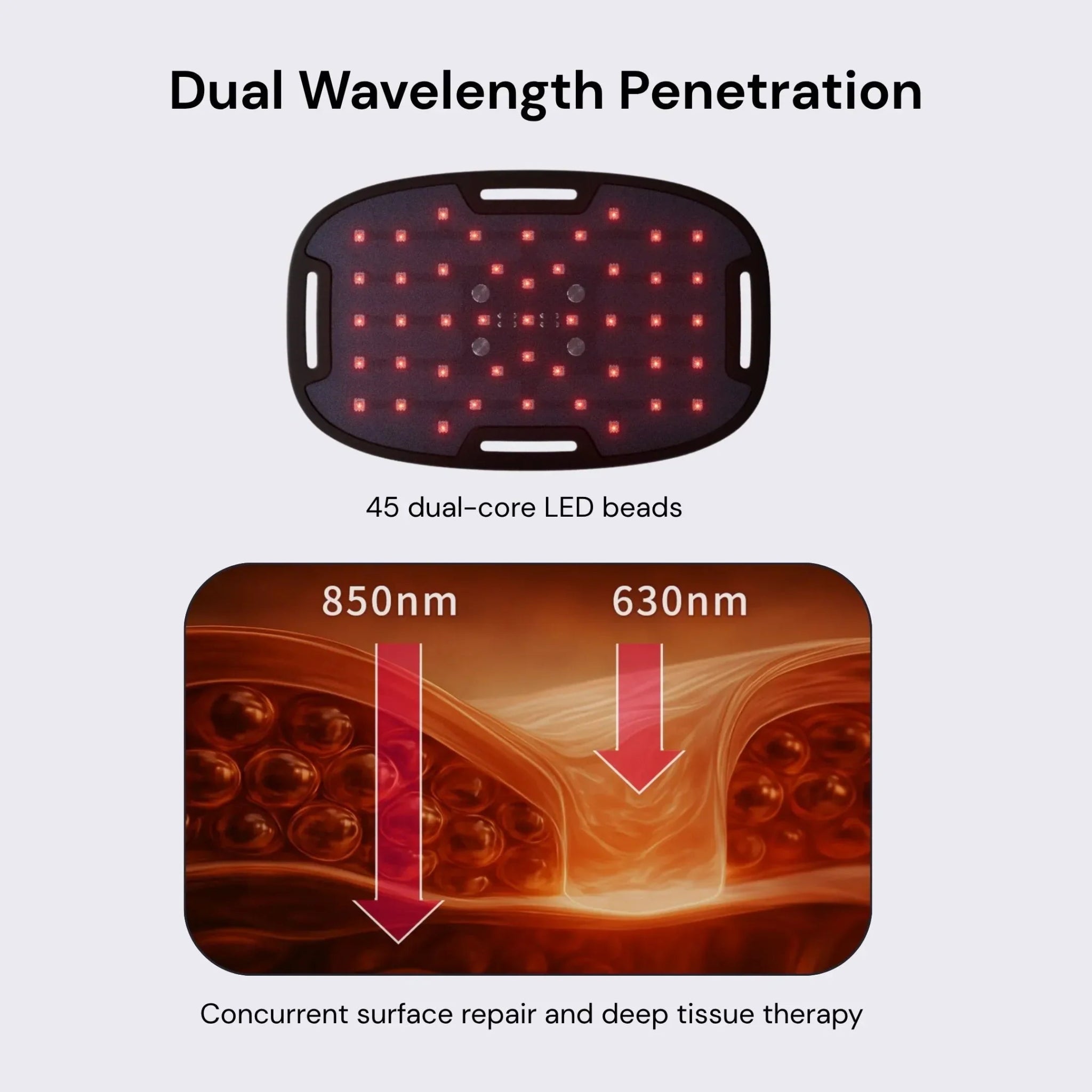 The Body Pro Red Light and Infrared Therapy Wrap iReliev
