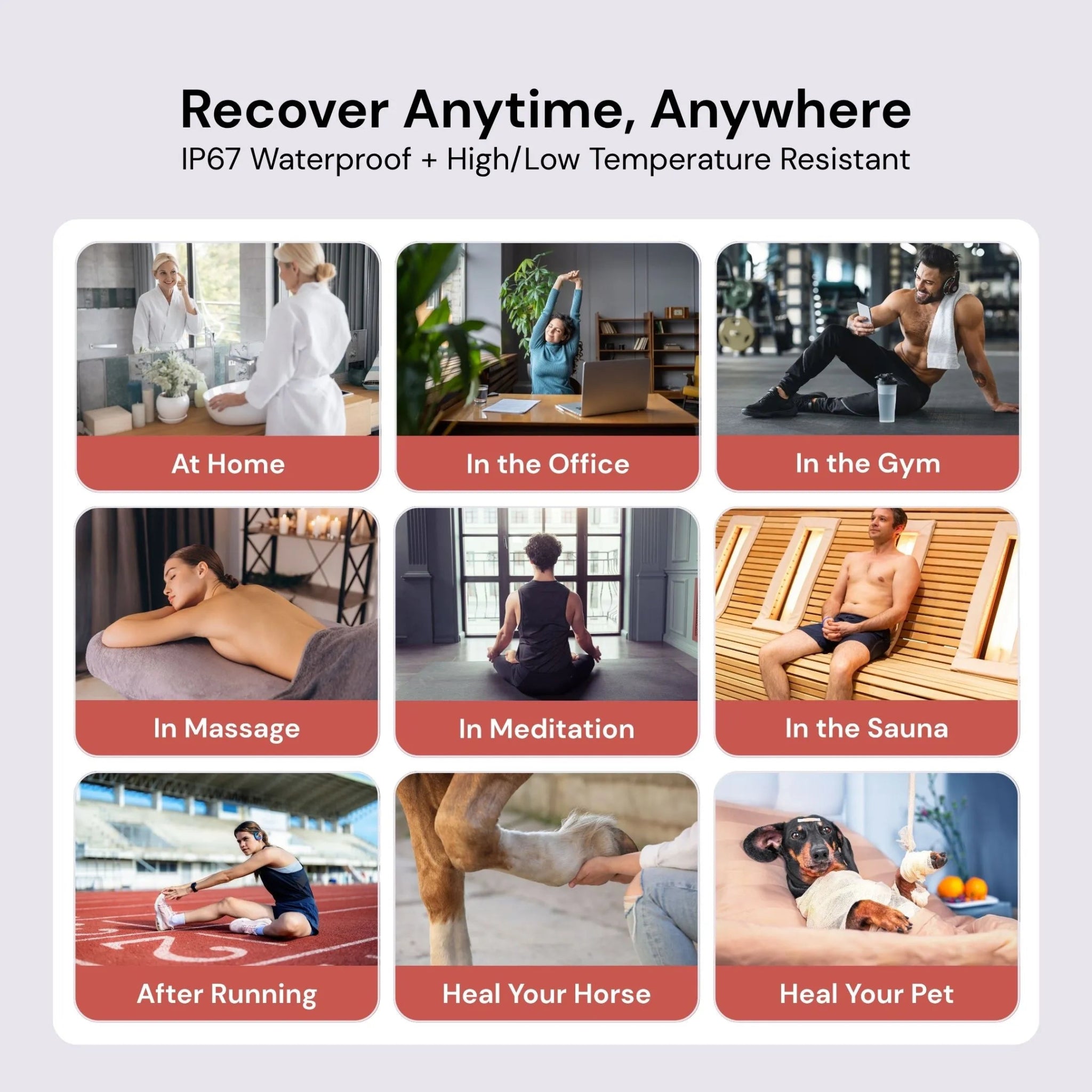 The Body Pro Red Light and Infrared Therapy Wrap iReliev