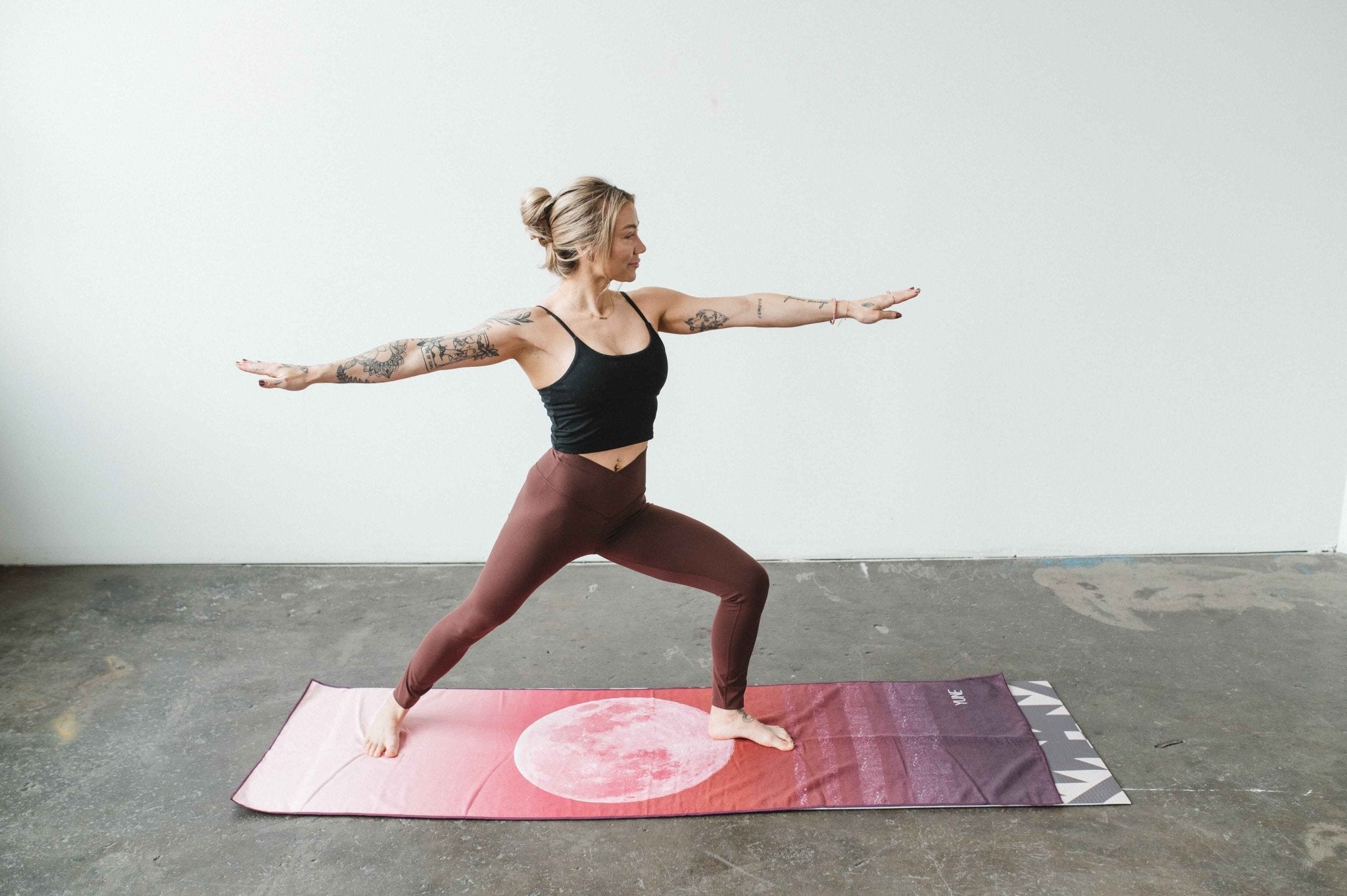 The Caliban Yoga Towel – Quick - Dry, Non - Slip, Eco - Conscious Design Yune Yoga