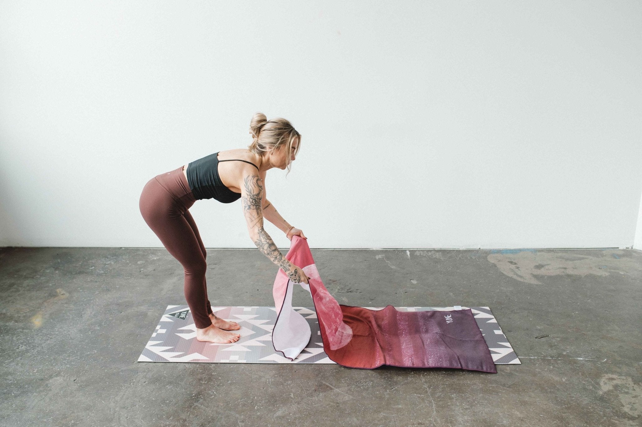 The Caliban Yoga Towel – Quick - Dry, Non - Slip, Eco - Conscious Design Yune Yoga