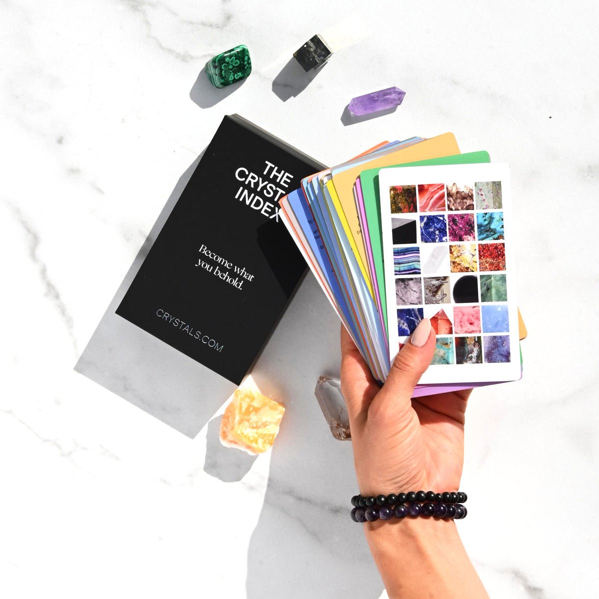 THE CRYSTAL INDEX - CARD DECK CRYSTALS.COM