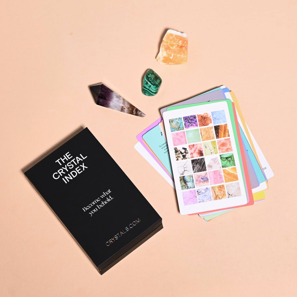 THE CRYSTAL INDEX - CARD DECK CRYSTALS.COM
