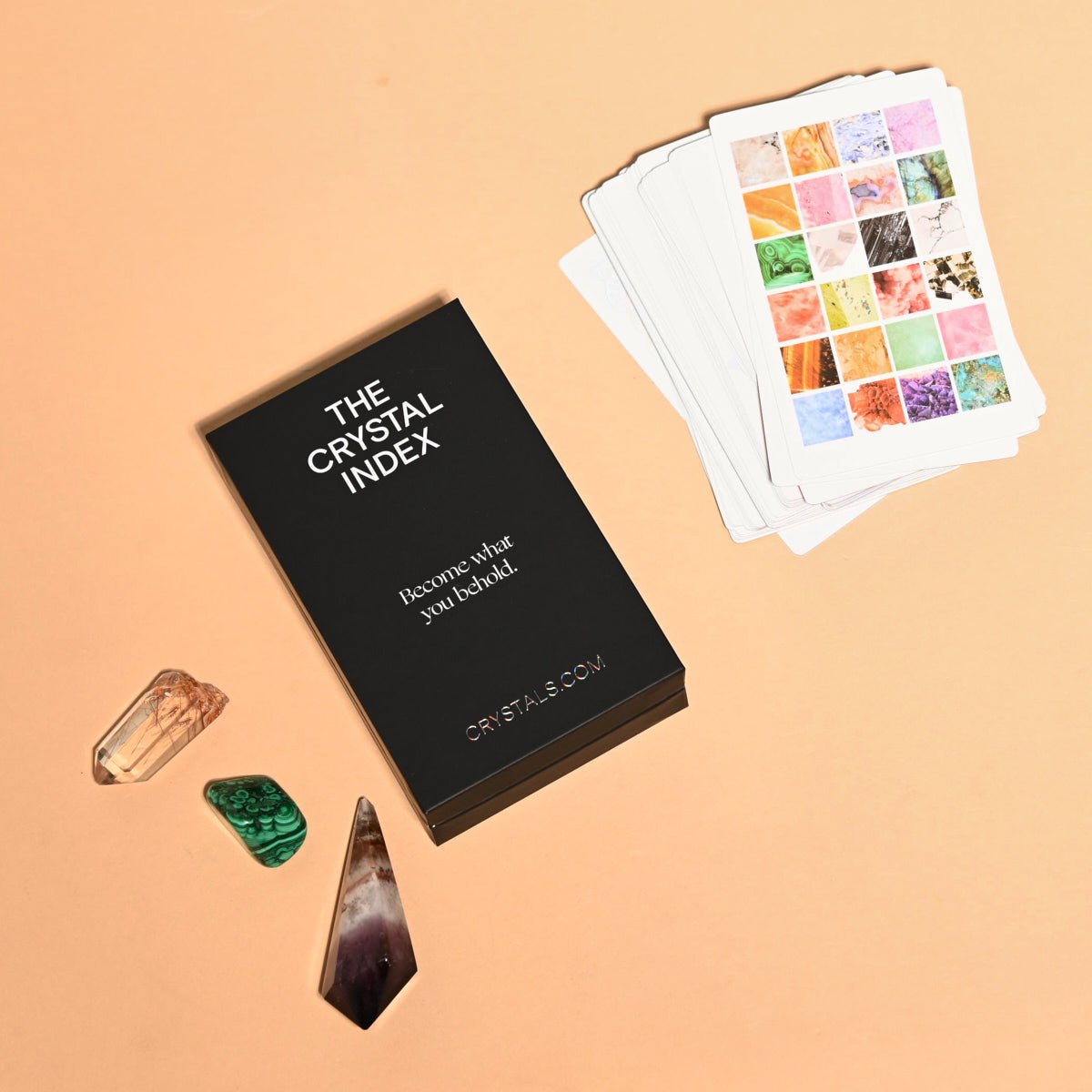 THE CRYSTAL INDEX - CARD DECK CRYSTALS.COM