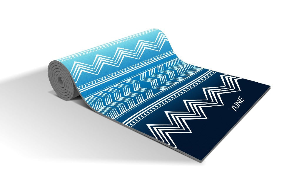 Diamond Yoga Mat — Shine & Align, Zero-Slip Grip (Cushy Comfort)