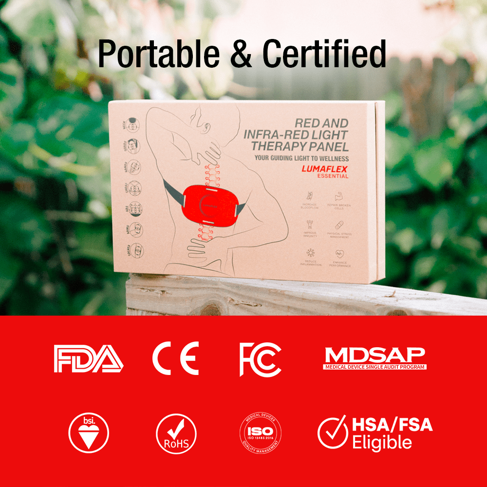 The Essential Red Light and Infrared Therapy Wrap iReliev