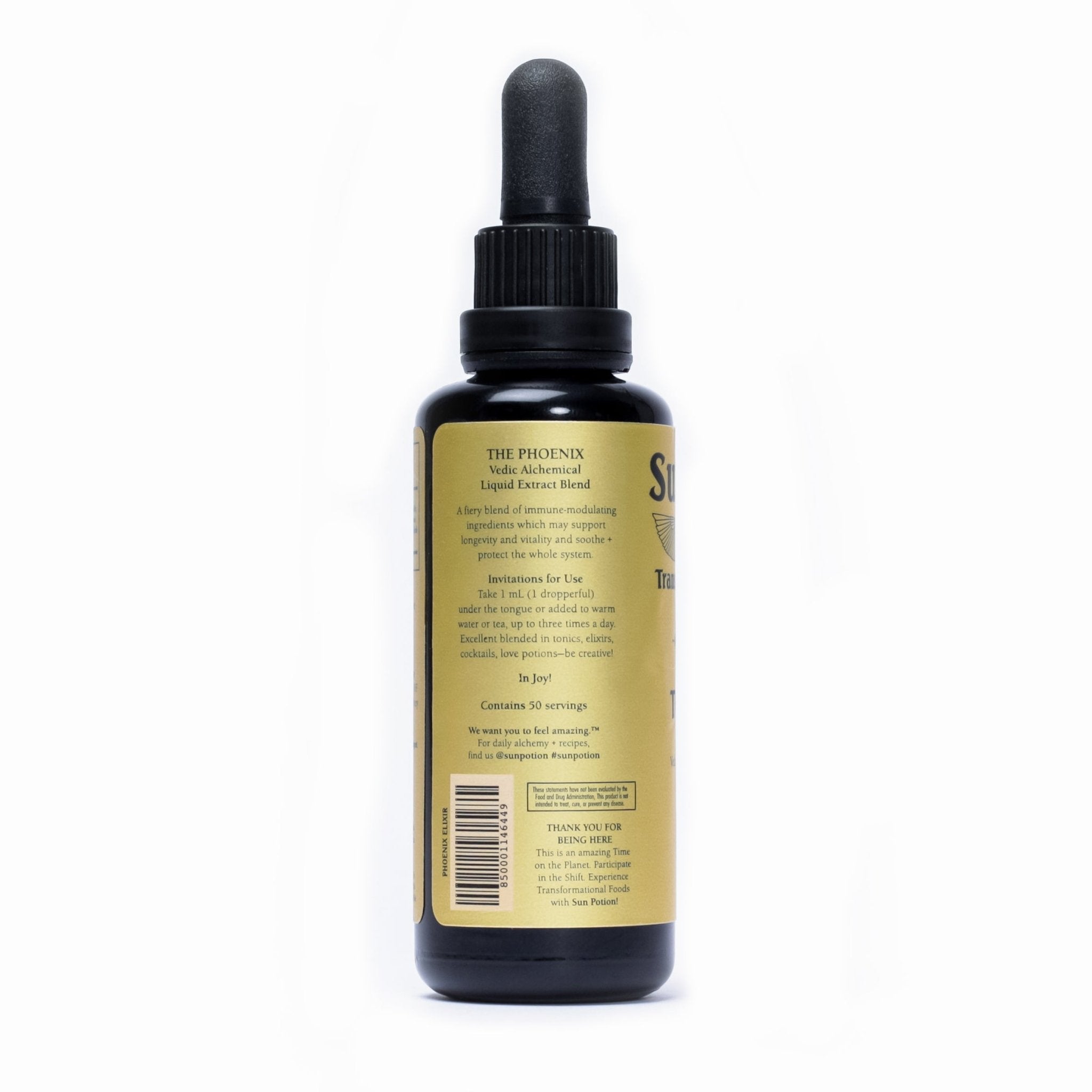 The Phoenix Transcendent Elixir Sun Potion