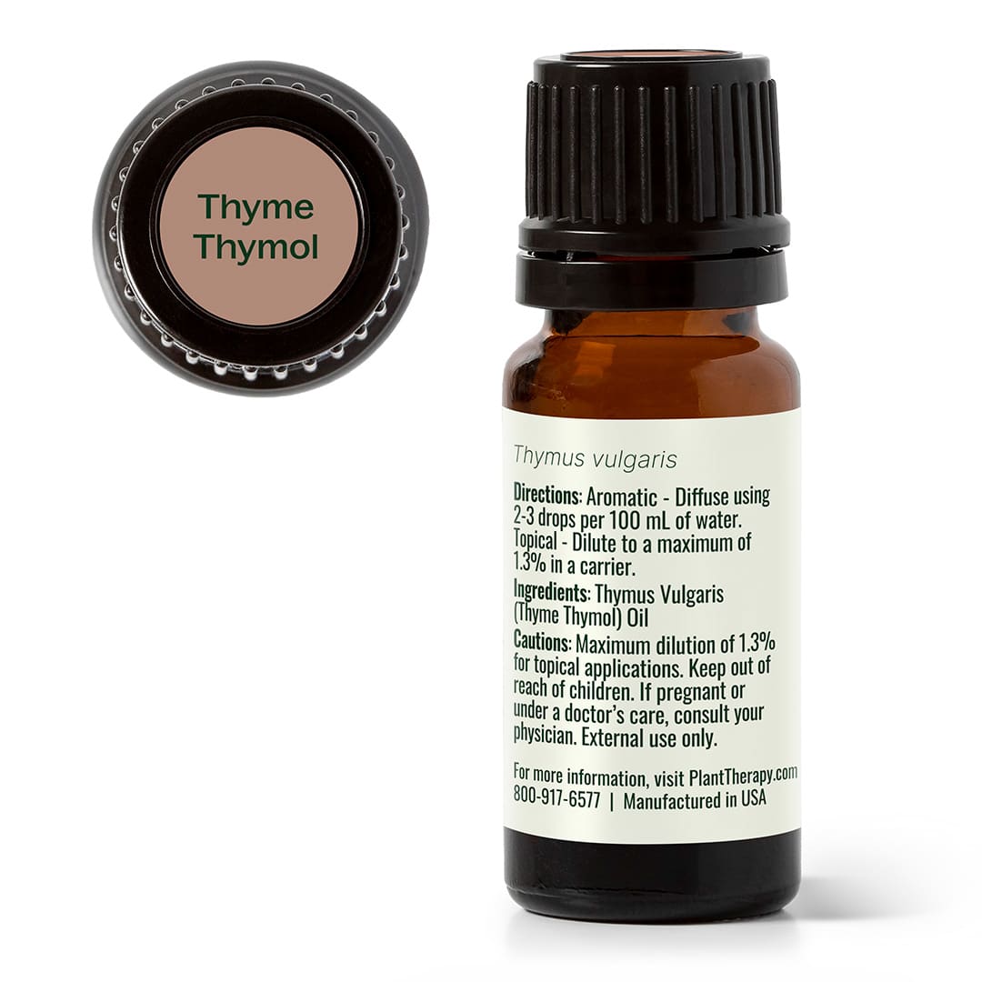 Thyme Thymol Essential Oil Plant Therapy