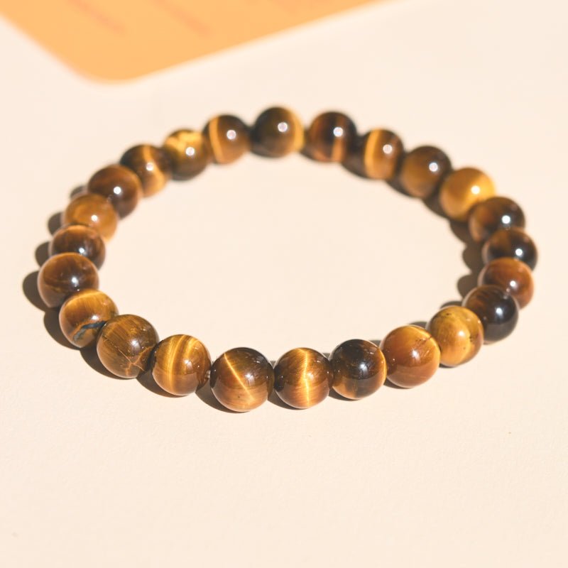 Tiger’s Eye Bracelet - COURAGE + JOY CRYSTALS.COM
