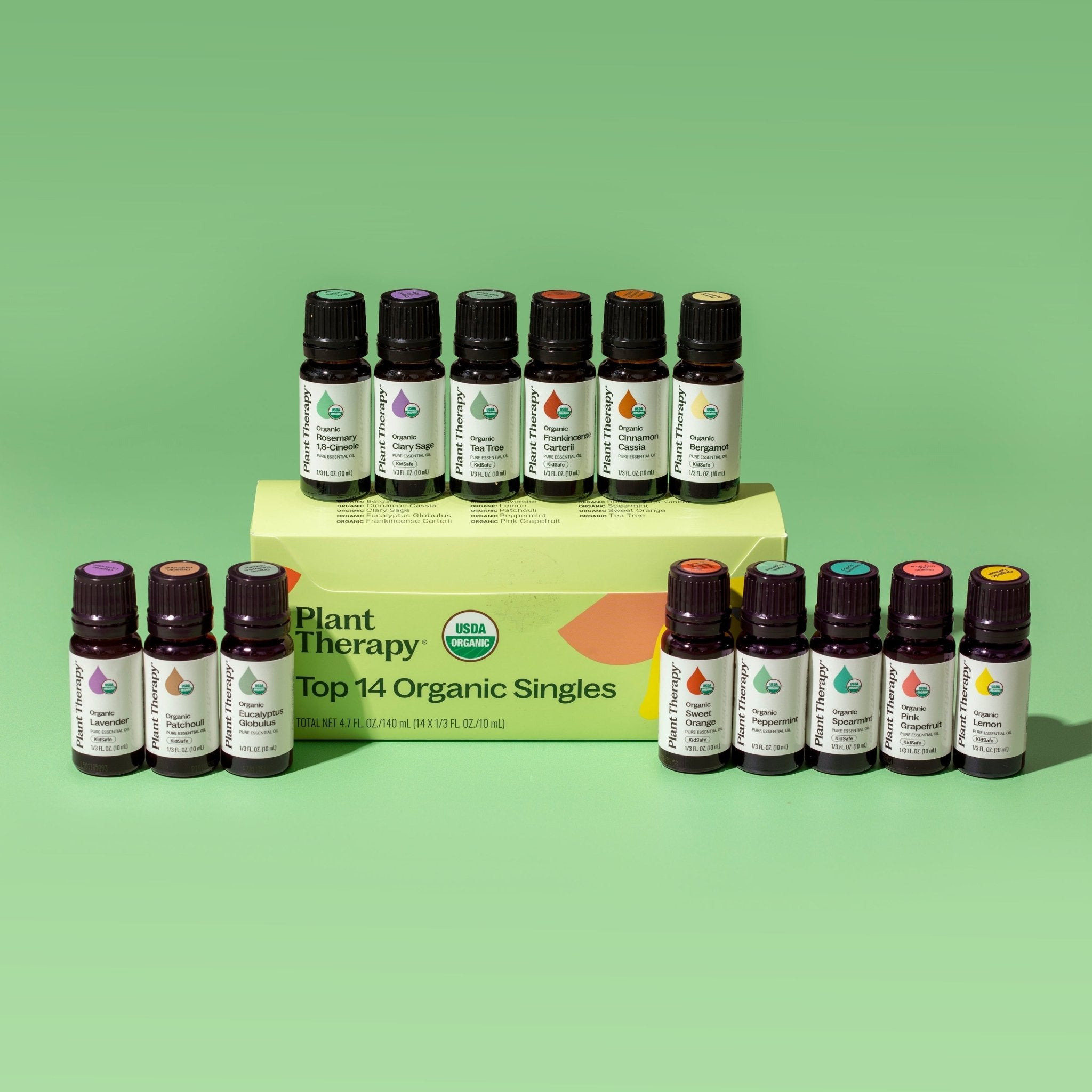 Top 14 Organic Singles Set Plant Therapy