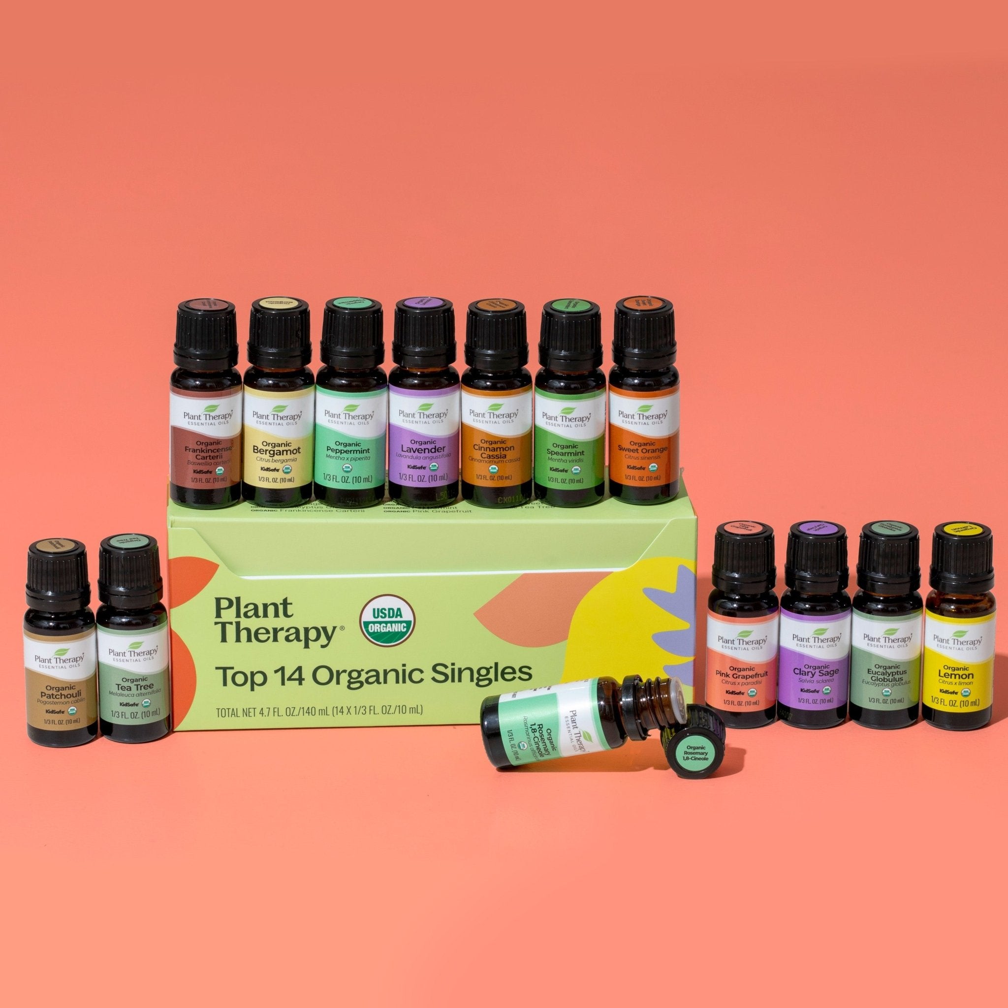 Top 14 Organic Singles Set Plant Therapy