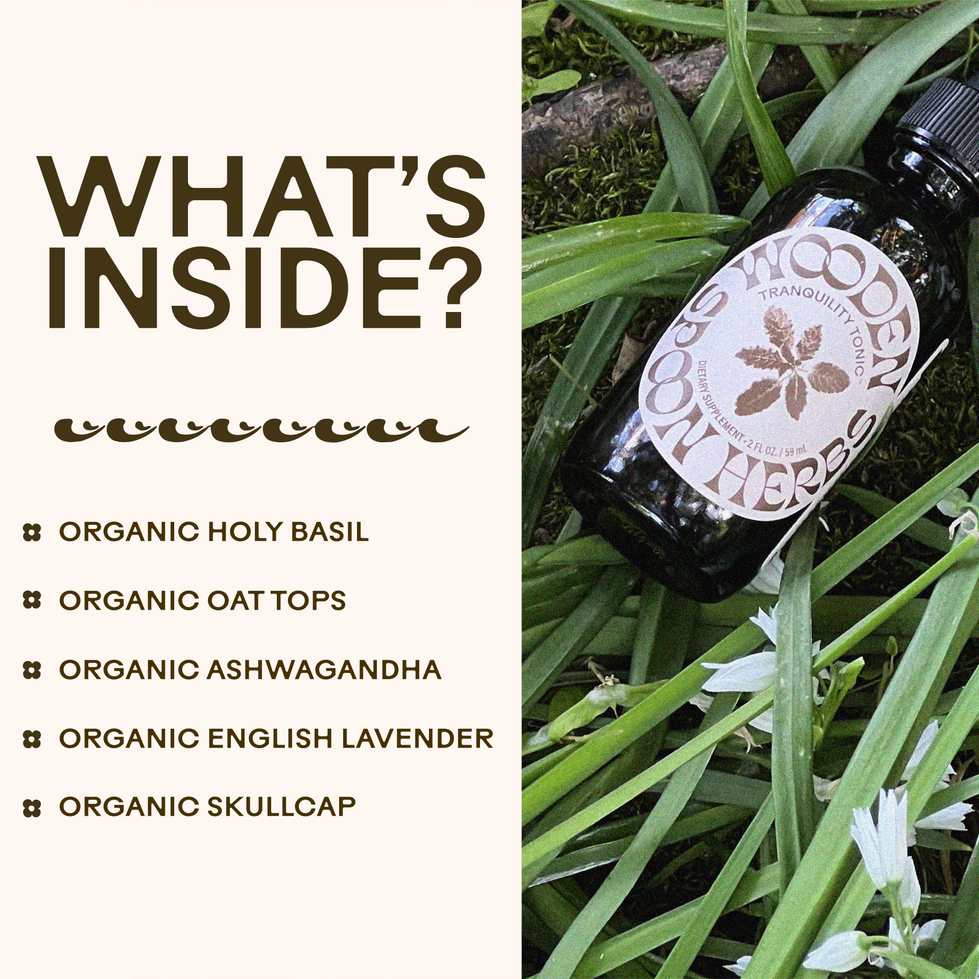 Tranquility Tonic WOODEN SPOON HERBS