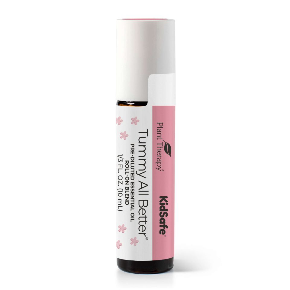 Tummy All Better KidSafe Essential Oil Pre - Diluted Roll - On Plant Therapy