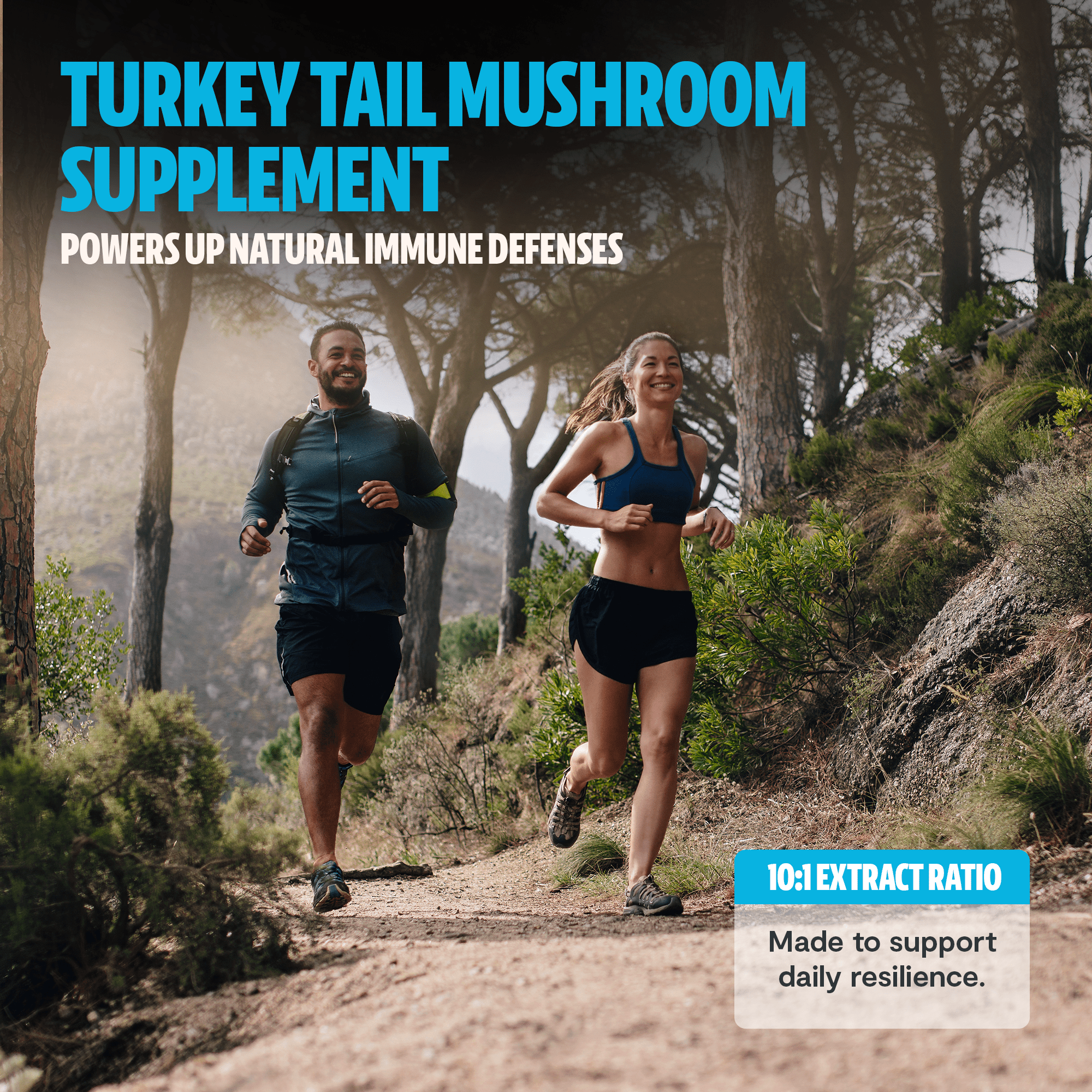 Turkey Tail Mushroom Extract Powder FreshCap Mushrooms