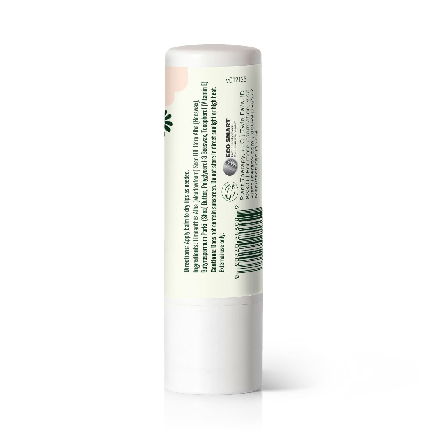 Unscented Natural Lip Balm Plant Therapy