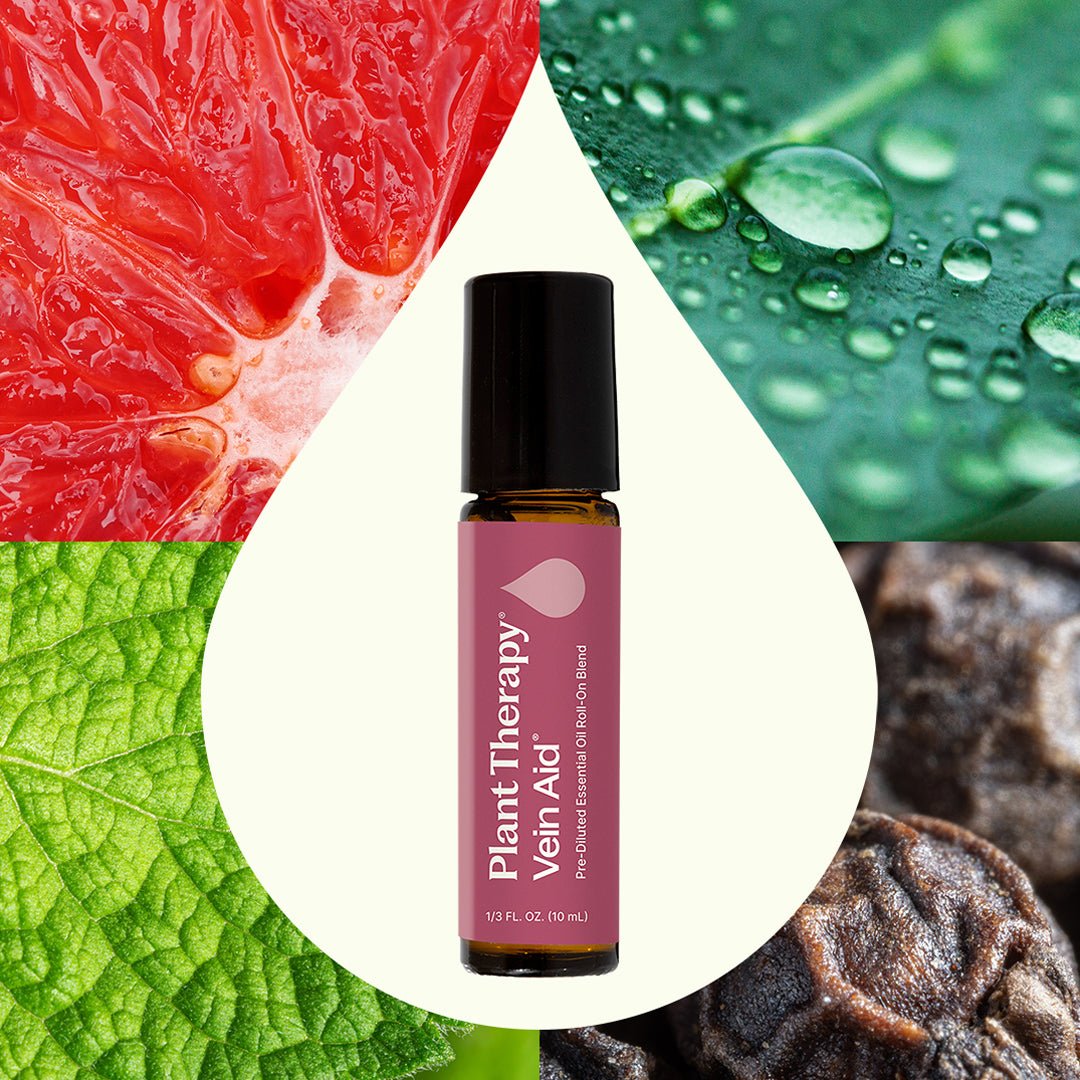 Vein Aid Essential Oil Blend Pre - Diluted Roll - On Plant Therapy