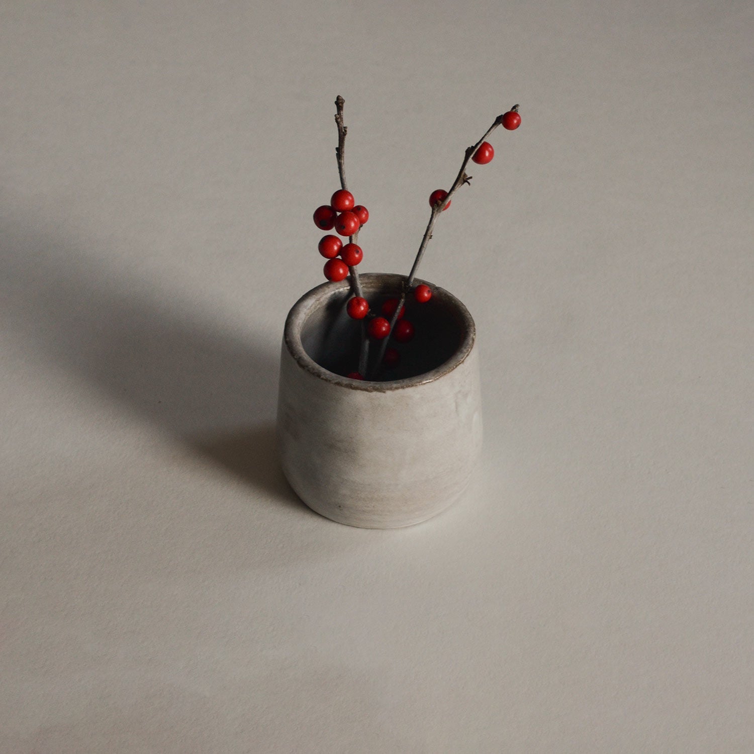 Versatile Sand Ceramic Cup CEDAR AND MYRRH