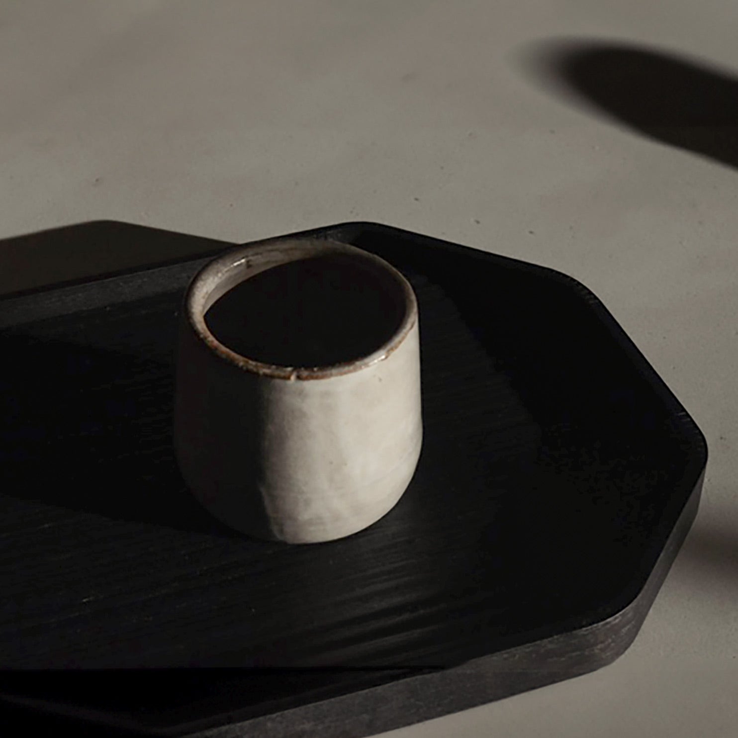 Versatile Sand Ceramic Cup CEDAR AND MYRRH