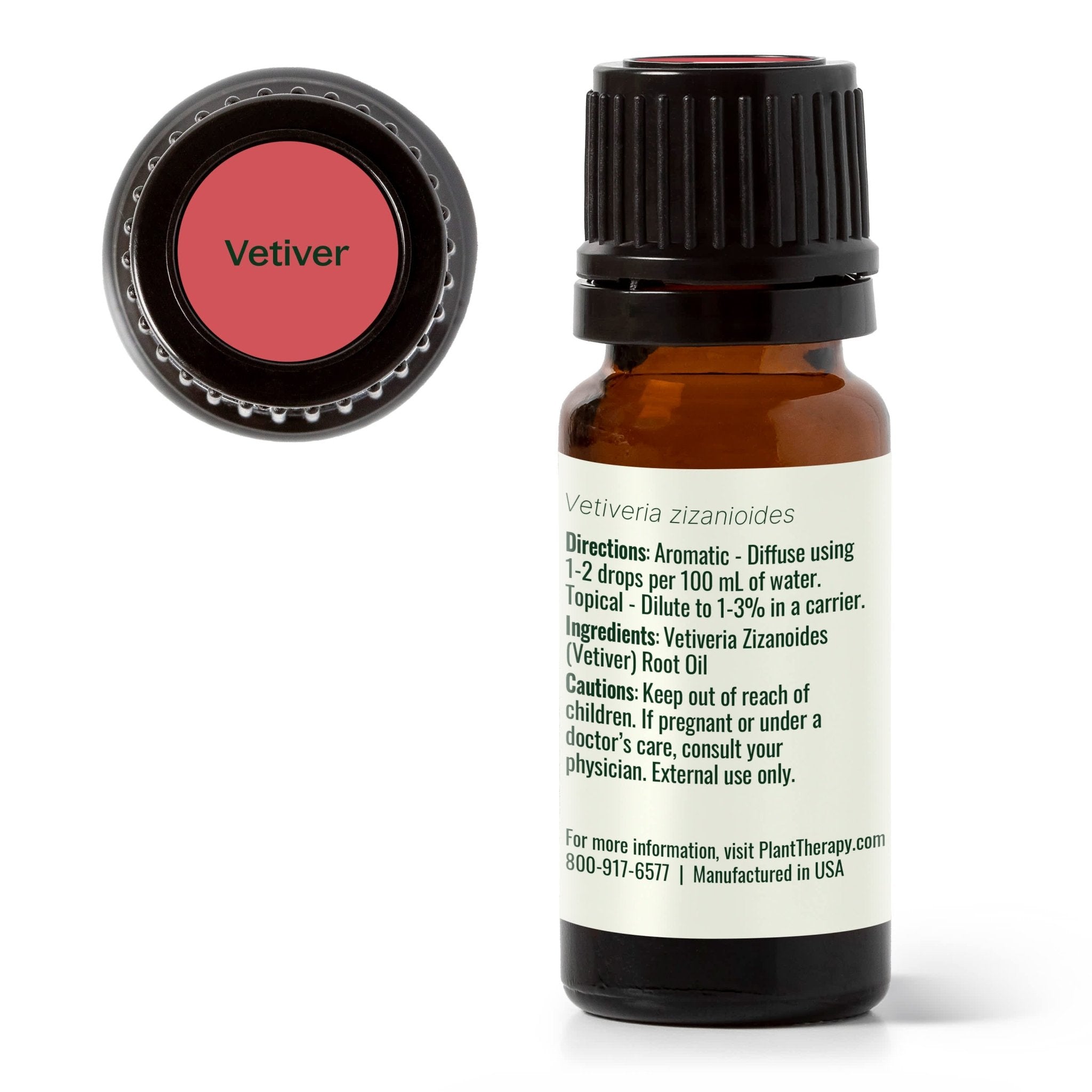 Vetiver Essential Oil Plant Therapy