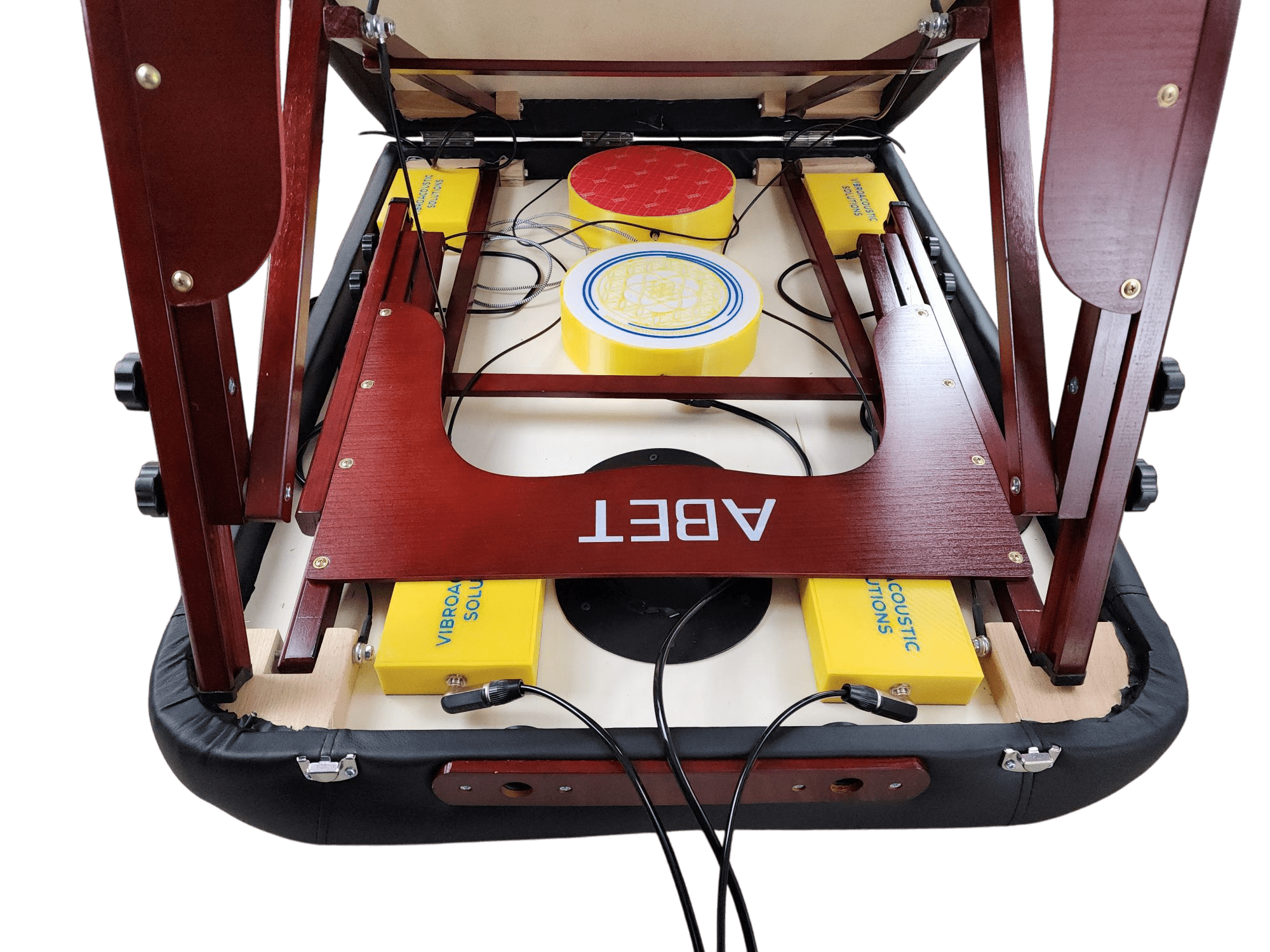 Vibroacoustic Therapy Massage Table – 2x50Watt + 6x15Watt Transducers Vibroacoustic Solutions